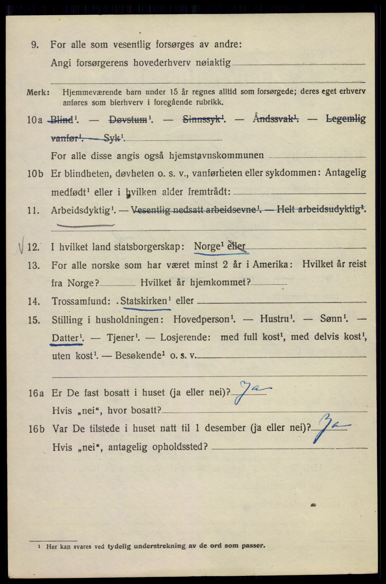 SAO, 1920 census for Kristiania, 1920, p. 561720