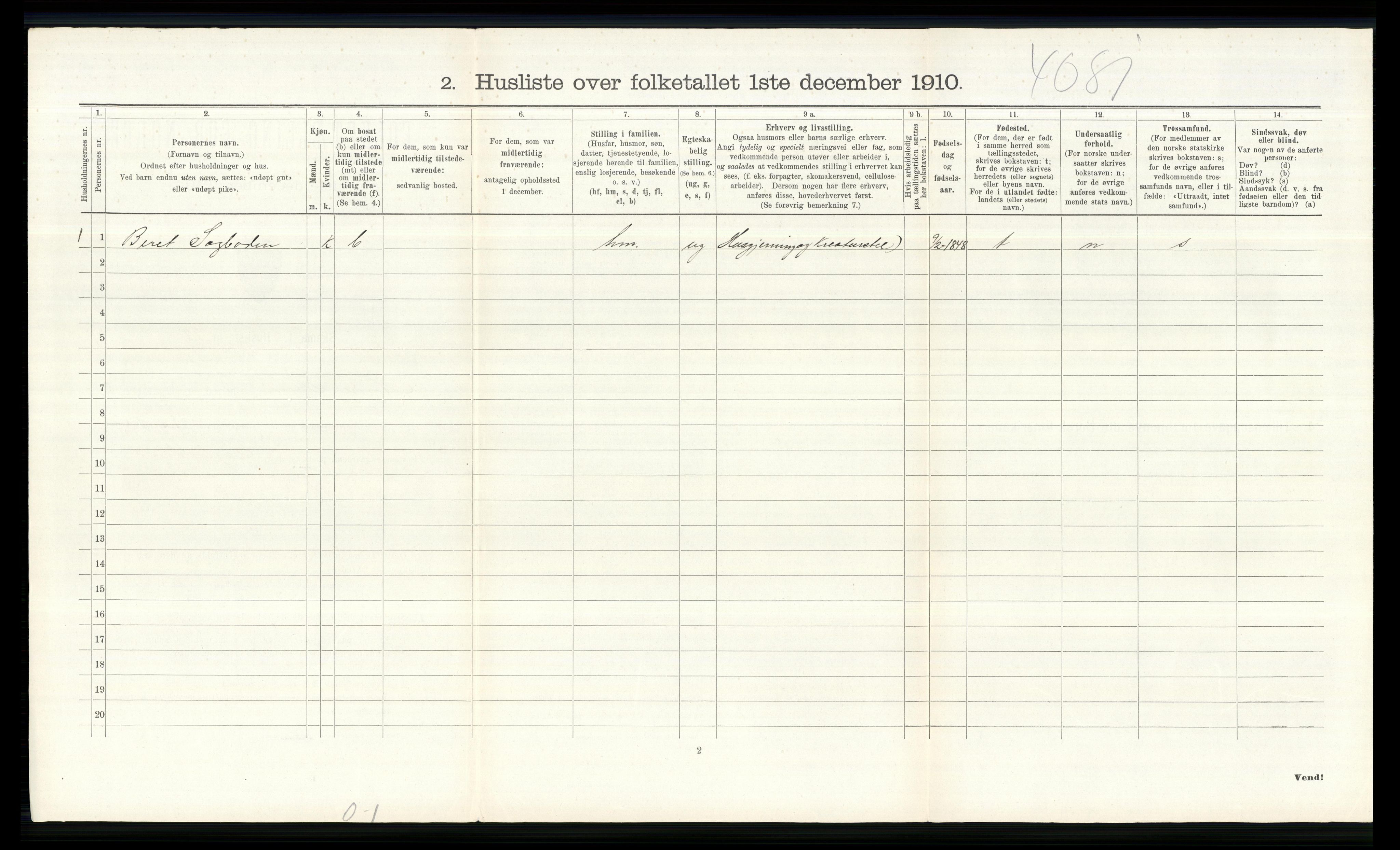 RA, 1910 census for Nord-Fron, 1910, p. 241