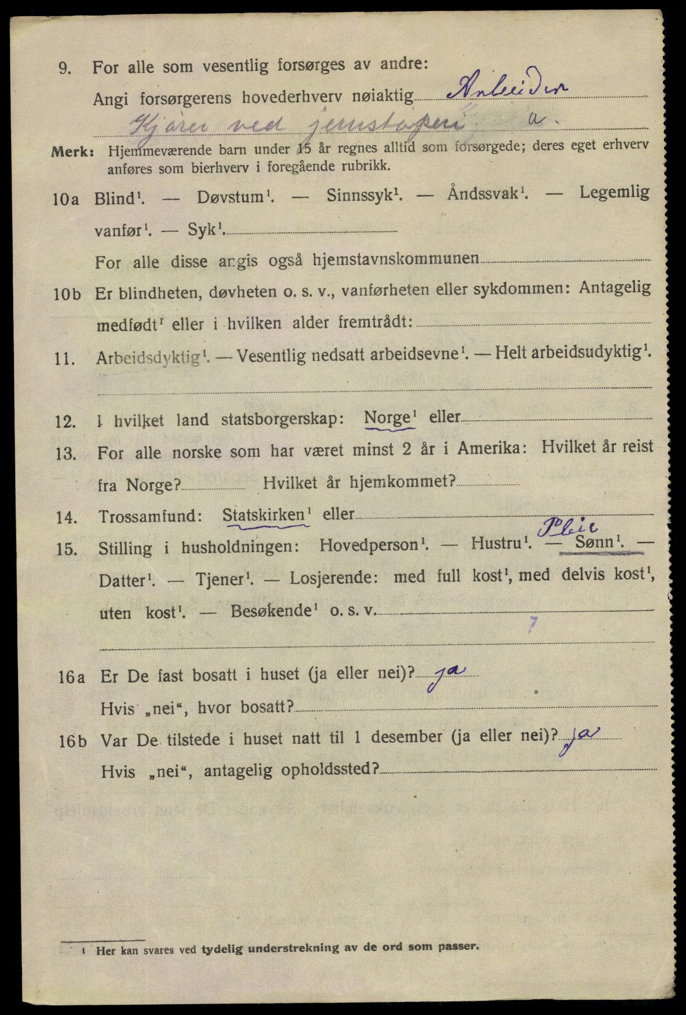 SAO, 1920 census for Fredrikstad, 1920, p. 37050