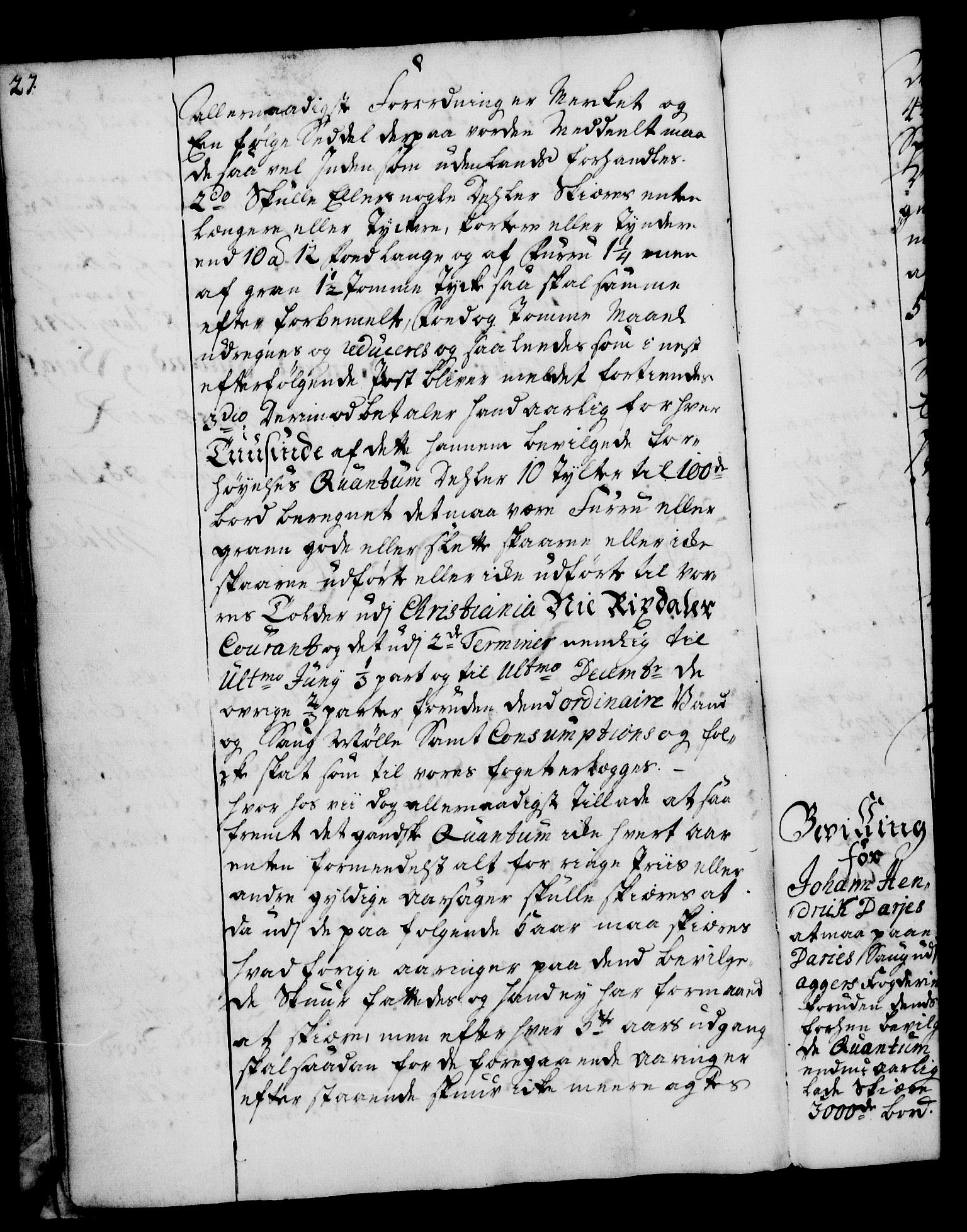 Rentekammeret, Kammerkanselliet, AV/RA-EA-3111/G/Gg/Gga/L0005: Norsk ekspedisjonsprotokoll med register (merket RK 53.5), 1741-1749, p. 27