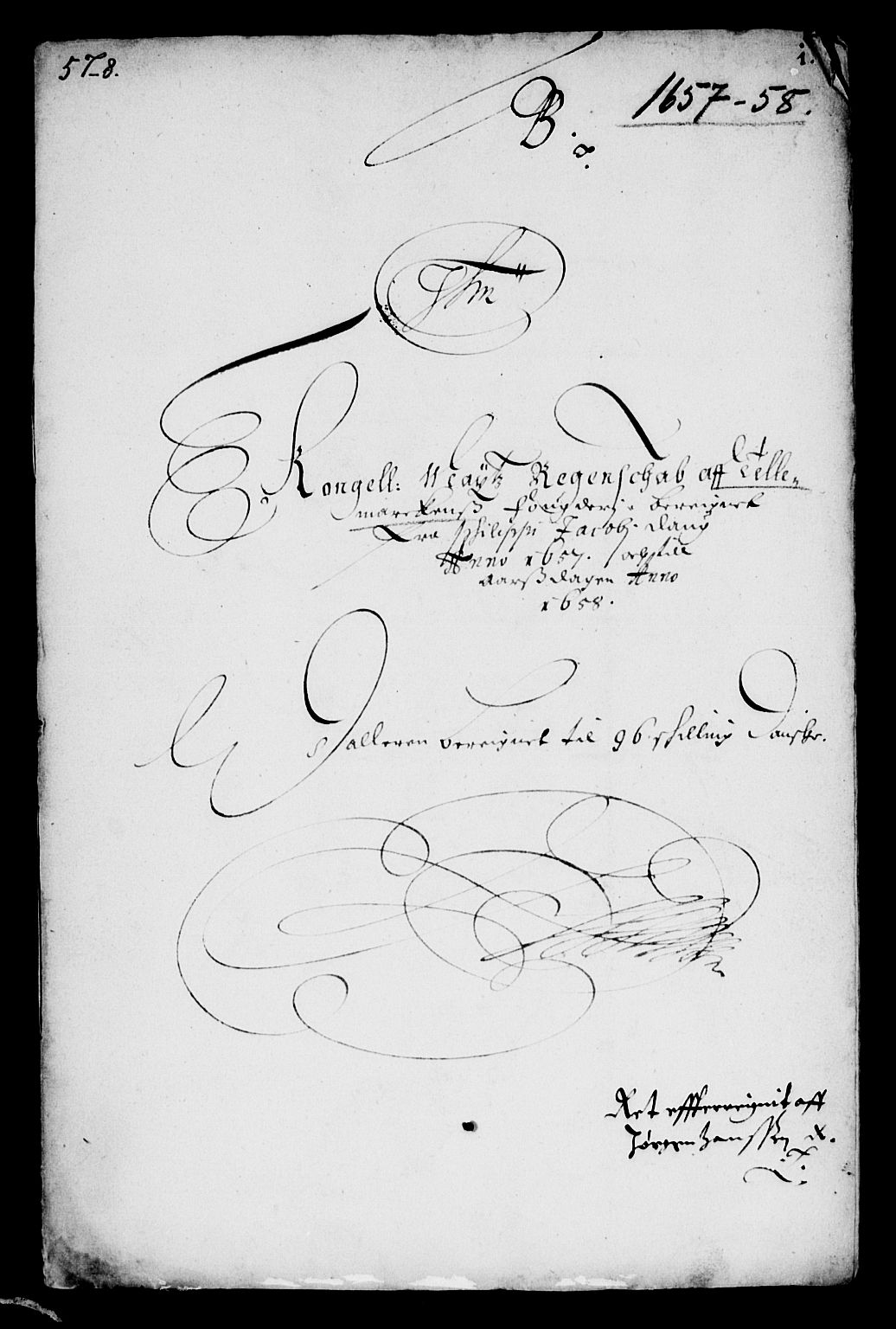 Rentekammeret inntil 1814, Reviderte regnskaper, Lensregnskaper, AV/RA-EA-5023/R/Rb/Rbp/L0043: Bratsberg len, 1656-1658