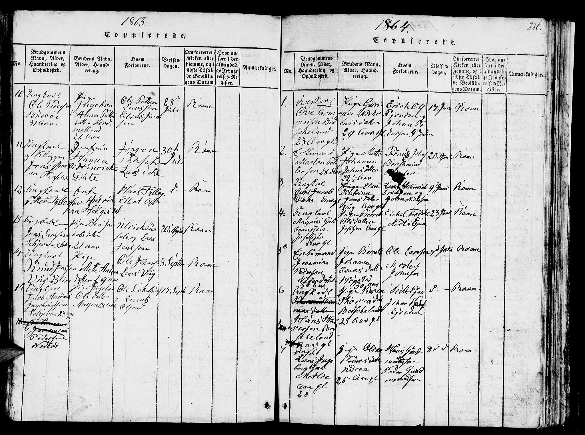 Ministerialprotokoller, klokkerbøker og fødselsregistre - Sør-Trøndelag, SAT/A-1456/657/L0714: Parish register (copy) no. 657C01, 1818-1868, p. 226
