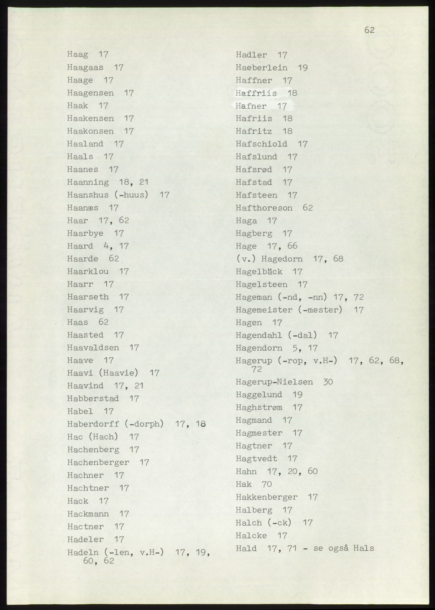 Lassens samlinger, RA/PA-0051, p. 62