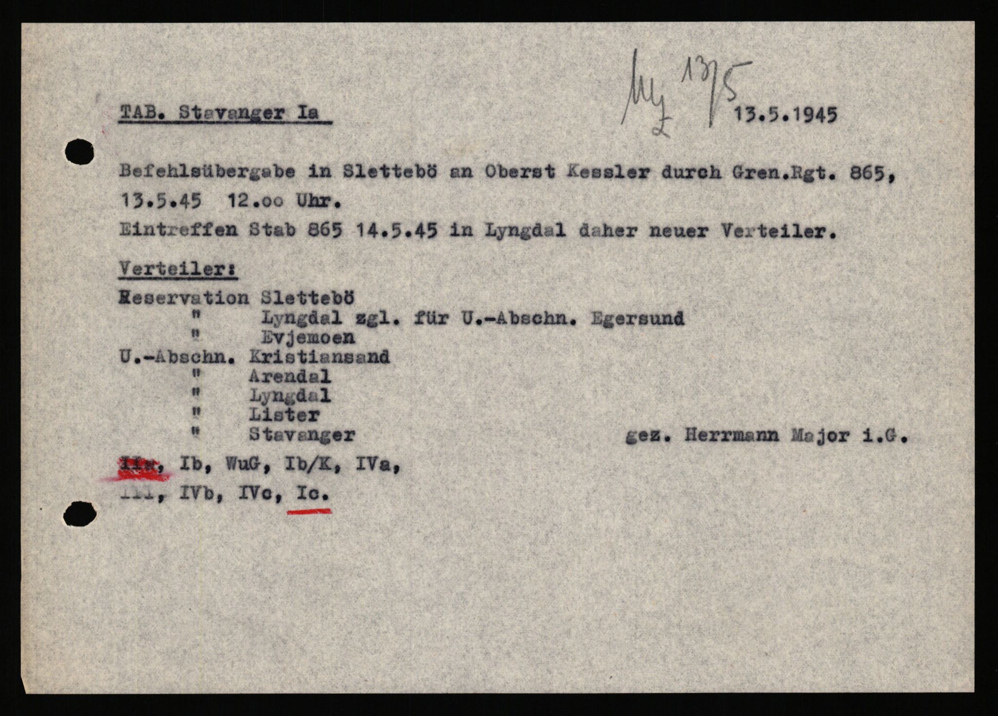 Deutscher Oberbefehlshaber Norwegen (DOBN), RA/RAFA-2197/D/Dl/L0119: DB Zone Stavanger Abt. Ic, 1945, p. 237