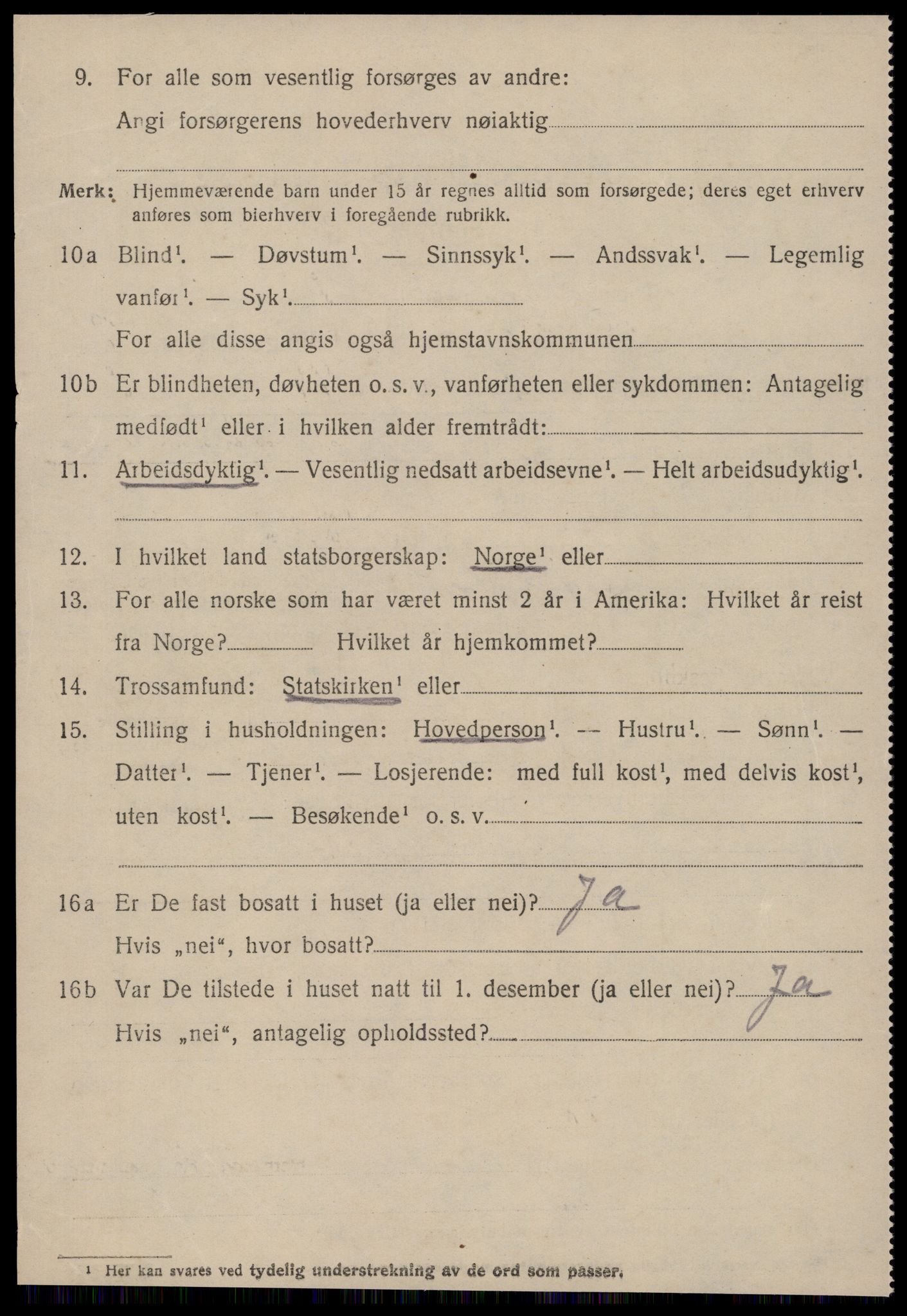 SAT, 1920 census for Ørsta, 1920, p. 6291