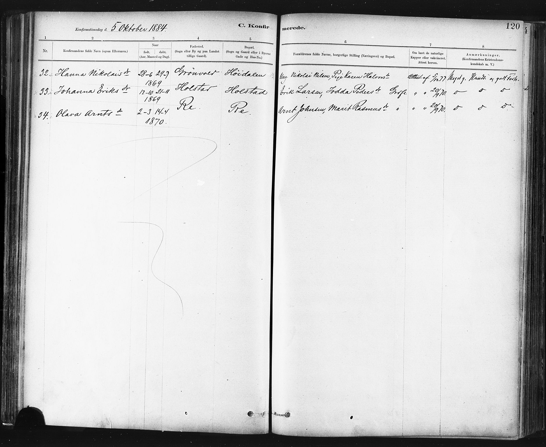 Ministerialprotokoller, klokkerbøker og fødselsregistre - Sør-Trøndelag, AV/SAT-A-1456/672/L0857: Parish register (official) no. 672A09, 1882-1893, p. 120