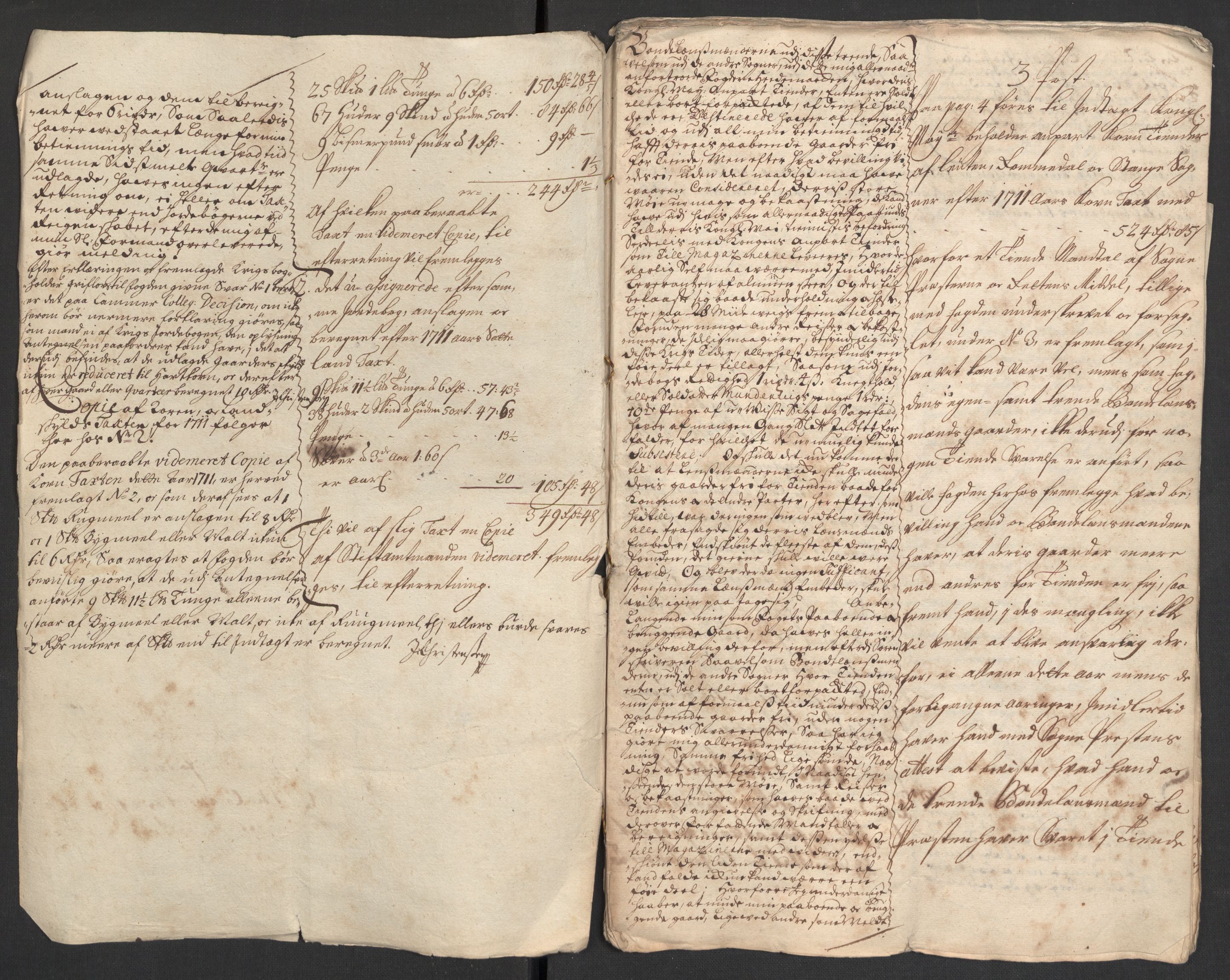 Rentekammeret inntil 1814, Reviderte regnskaper, Fogderegnskap, AV/RA-EA-4092/R16/L1048: Fogderegnskap Hedmark, 1711, p. 82