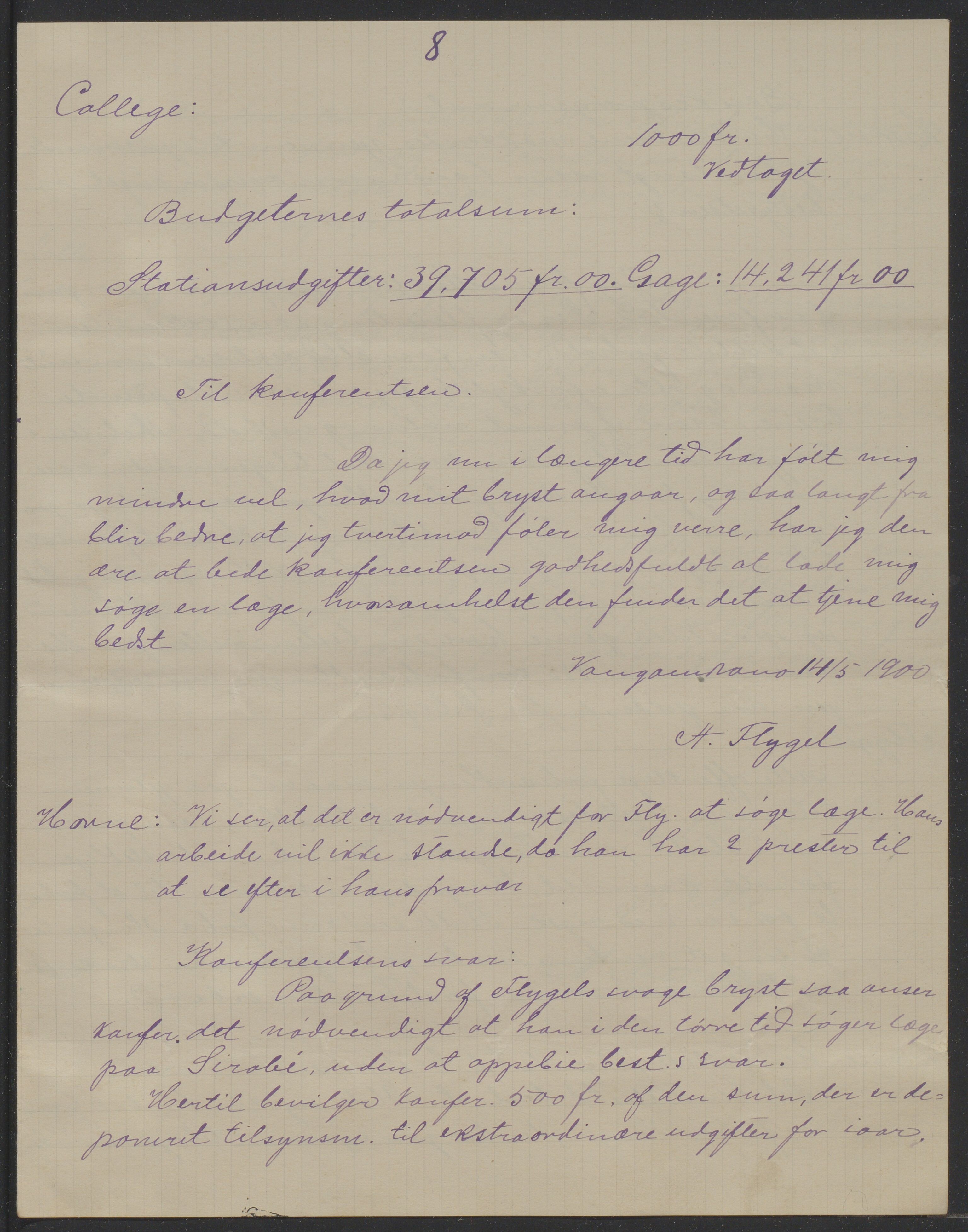 Det Norske Misjonsselskap - hovedadministrasjonen, VID/MA-A-1045/D/Da/Daa/L0044/0004: Konferansereferat og årsberetninger / Konferansereferat fra Øst-Madagaskar., 1900