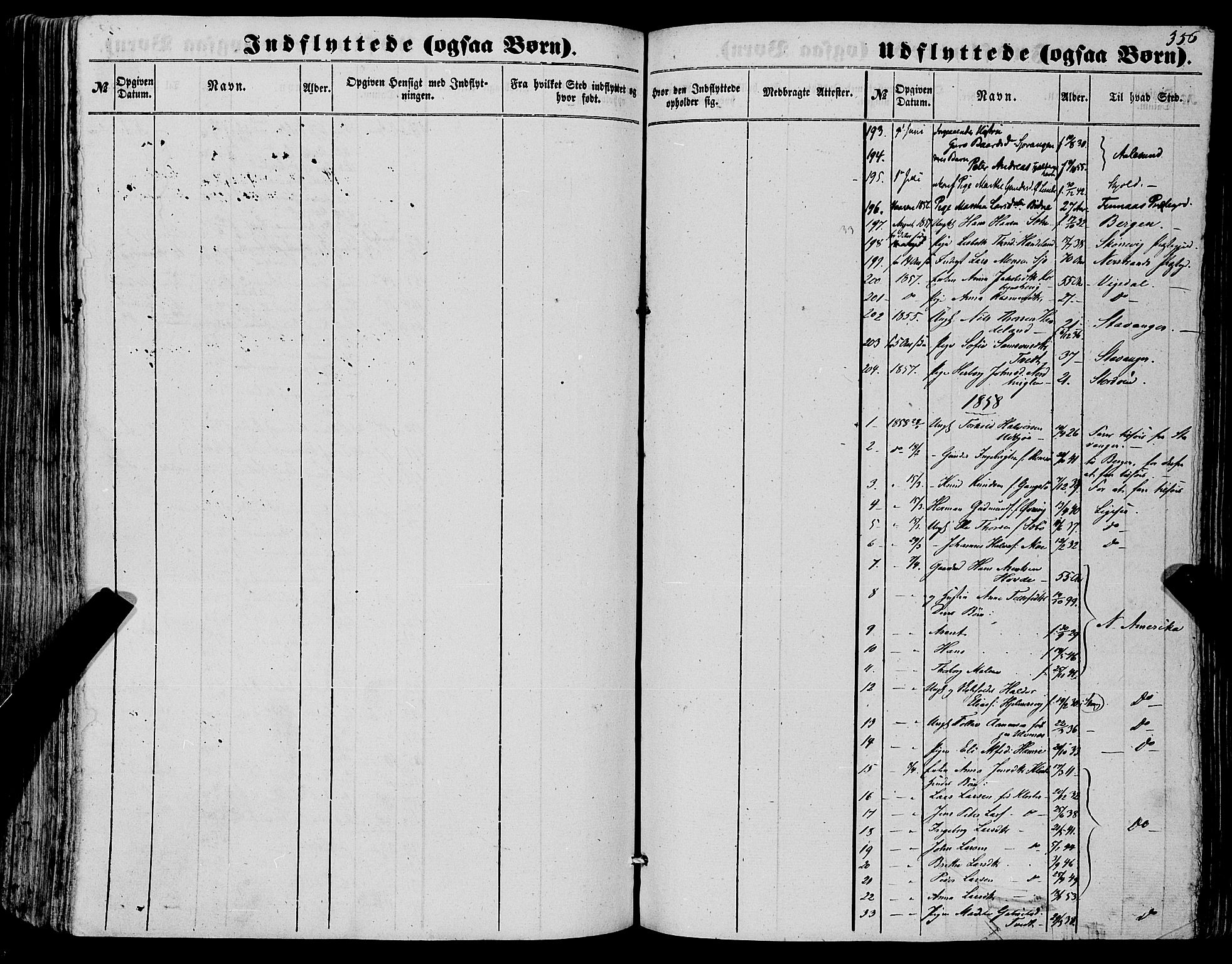 Fjelberg sokneprestembete, SAB/A-75201/H/Haa: Parish register (official) no. A 7, 1851-1867, p. 356
