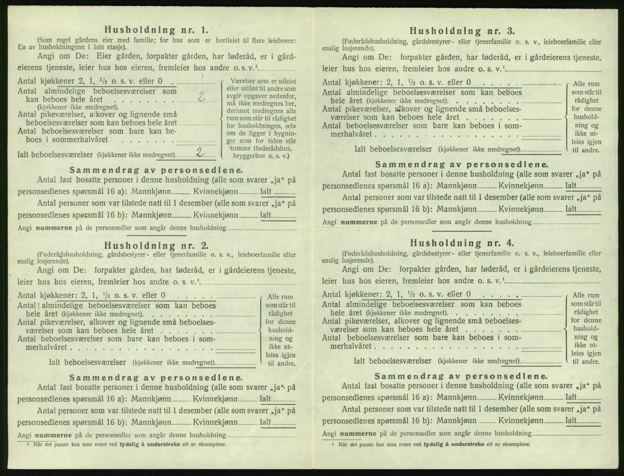 SAT, 1920 census for Sykkylven, 1920, p. 494