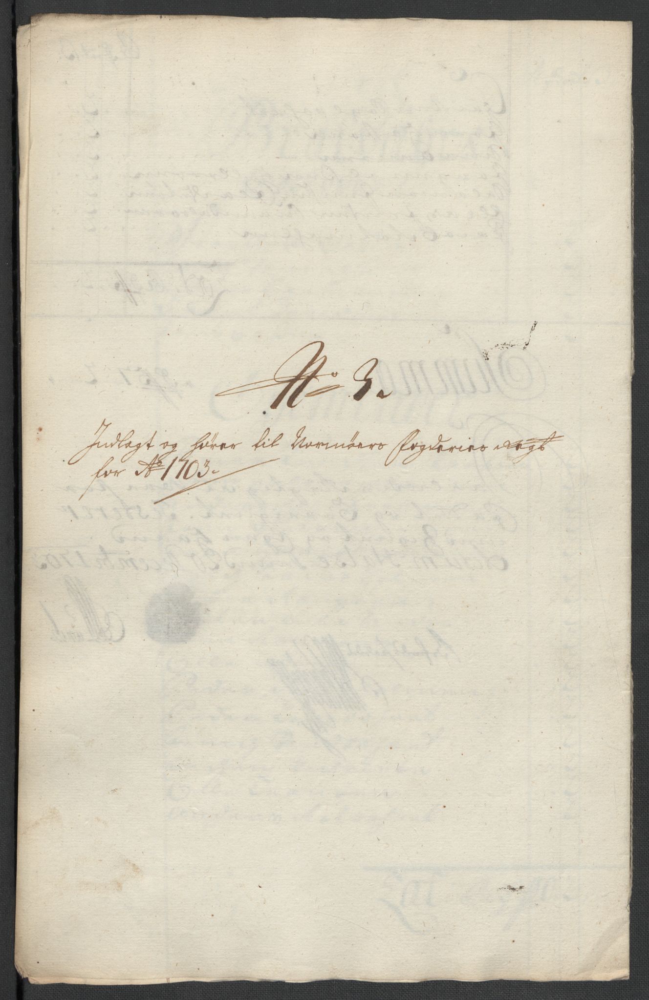 Rentekammeret inntil 1814, Reviderte regnskaper, Fogderegnskap, RA/EA-4092/R56/L3740: Fogderegnskap Nordmøre, 1703-1704, p. 79
