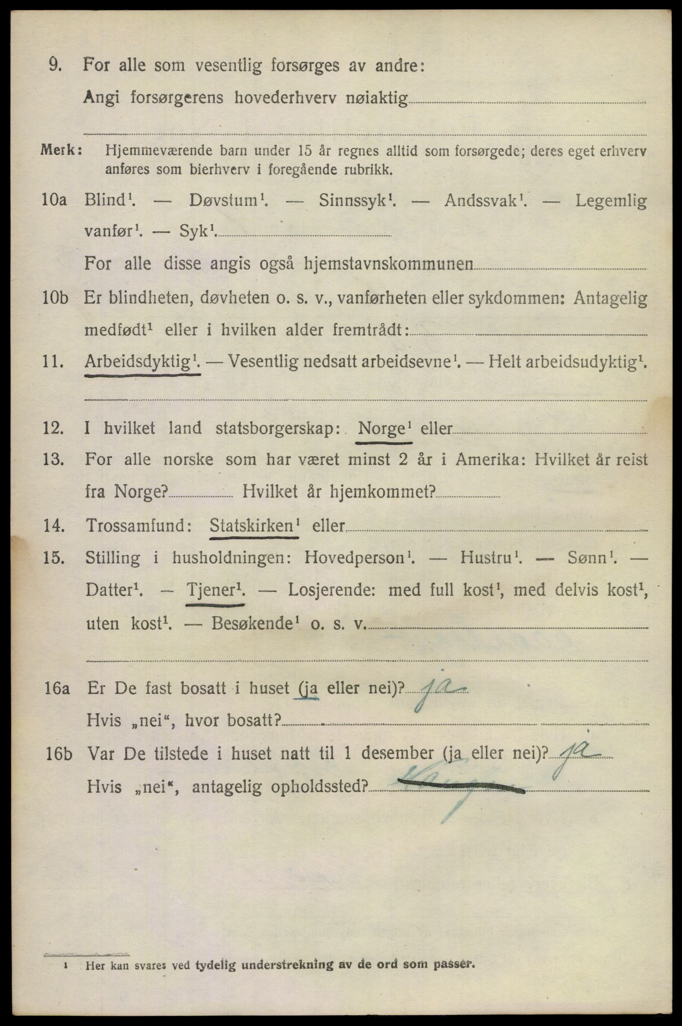 SAKO, 1920 census for Hurum, 1920, p. 4107