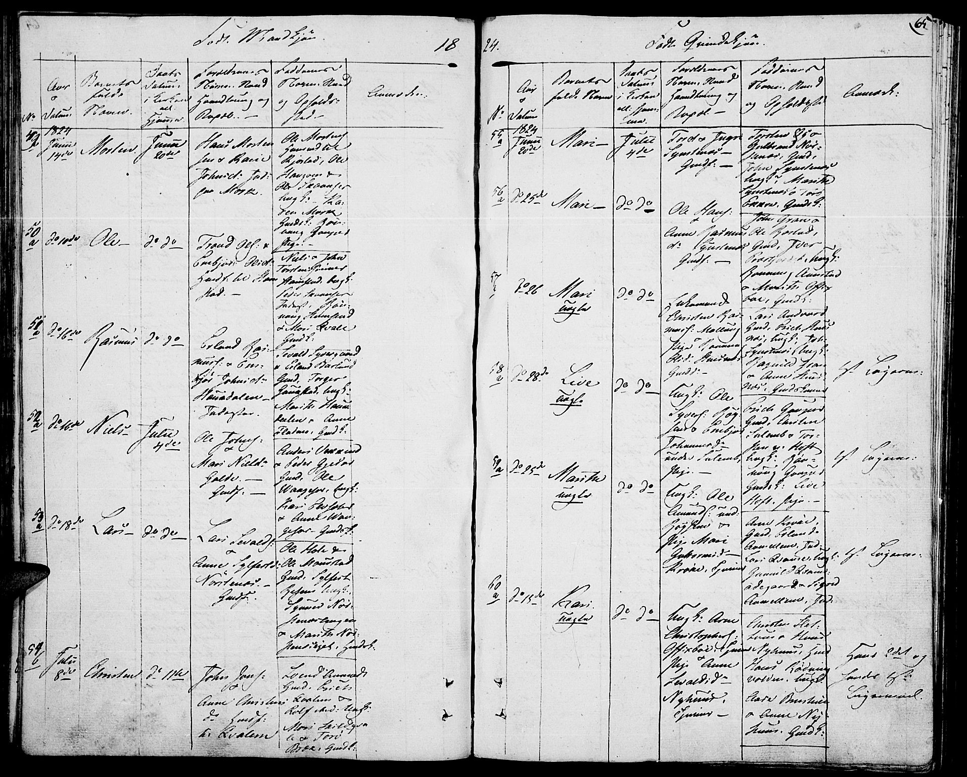Lom prestekontor, SAH/PREST-070/K/L0003: Parish register (official) no. 3, 1801-1825, p. 65