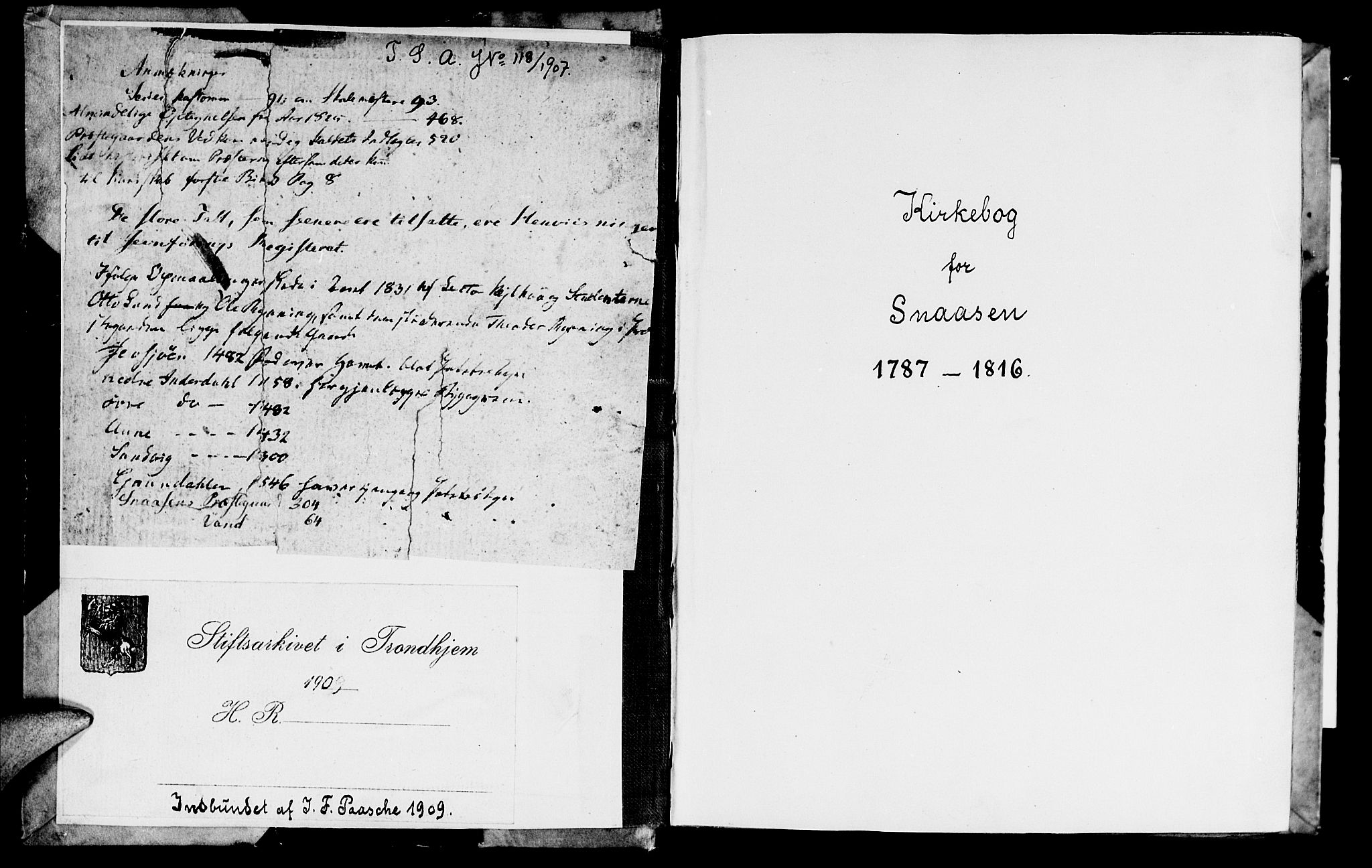 Ministerialprotokoller, klokkerbøker og fødselsregistre - Nord-Trøndelag, SAT/A-1458/749/L0468: Parish register (official) no. 749A02, 1787-1817