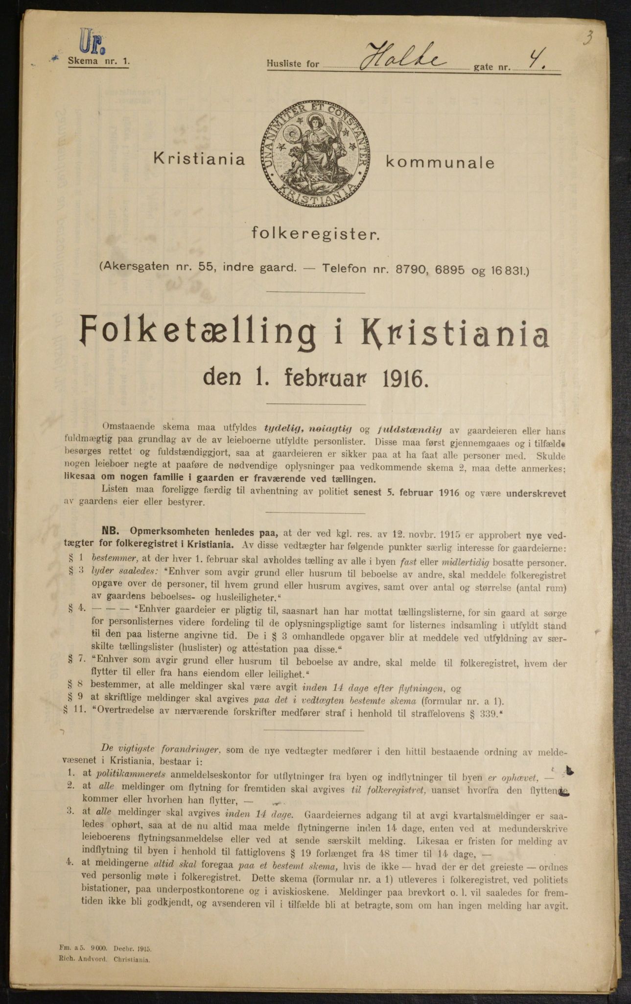 OBA, Municipal Census 1916 for Kristiania, 1916, p. 41801