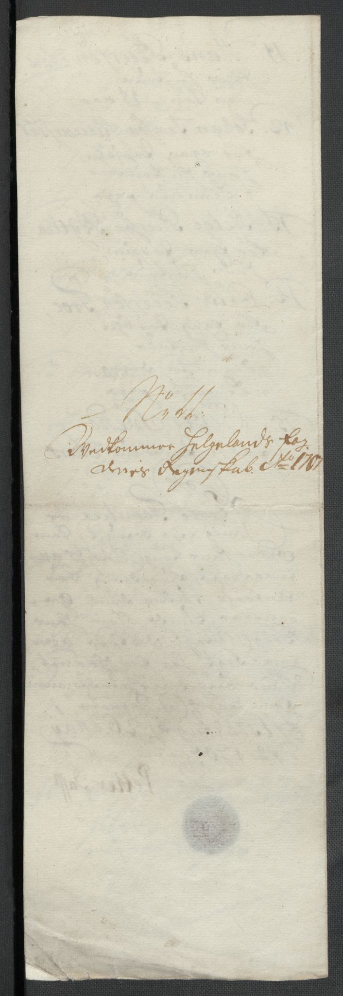 Rentekammeret inntil 1814, Reviderte regnskaper, Fogderegnskap, RA/EA-4092/R65/L4509: Fogderegnskap Helgeland, 1706-1707, p. 265