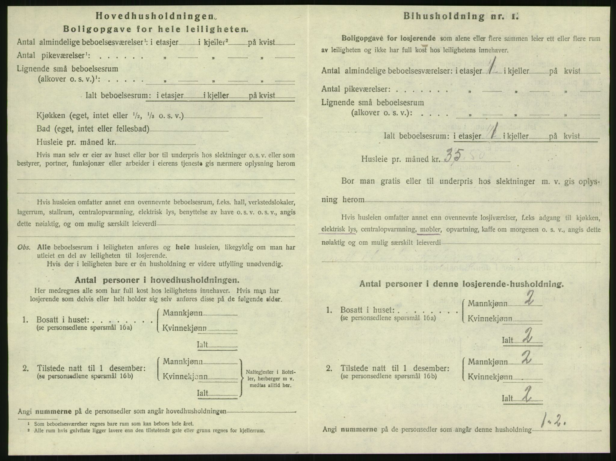 SAT, 1920 census for Steinkjer, 1920, p. 995