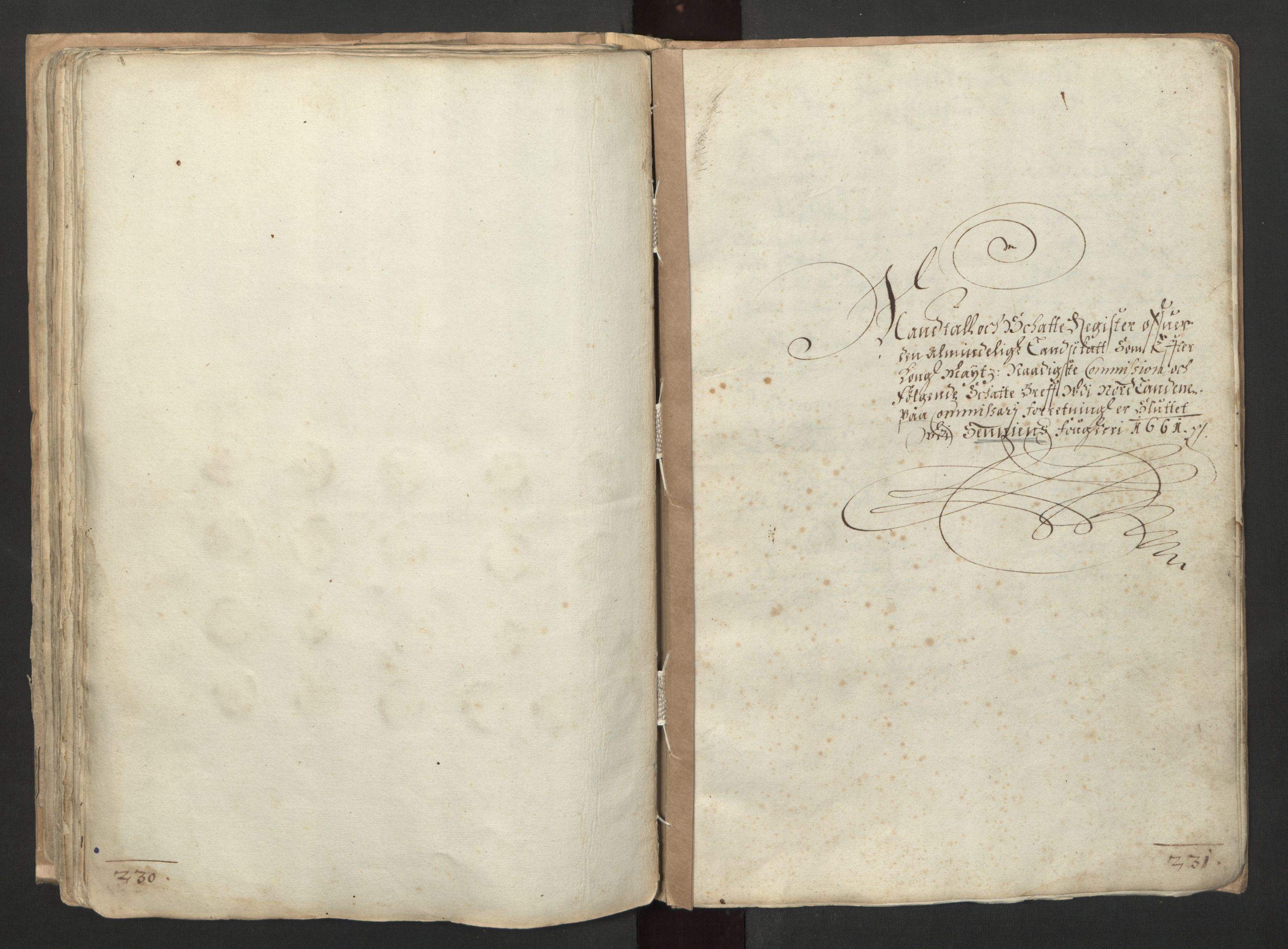 Rentekammeret inntil 1814, Realistisk ordnet avdeling, AV/RA-EA-4070/L/L0030/0002: Nordland lagdømme: / Skattemanntall, 1662, p. 230-231