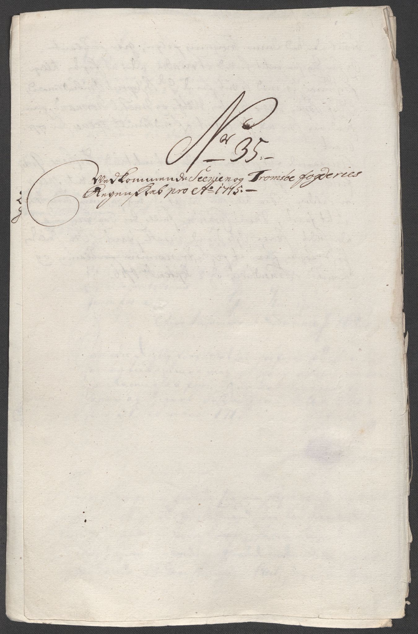 Rentekammeret inntil 1814, Reviderte regnskaper, Fogderegnskap, AV/RA-EA-4092/R68/L4761: Fogderegnskap Senja og Troms, 1715, p. 206