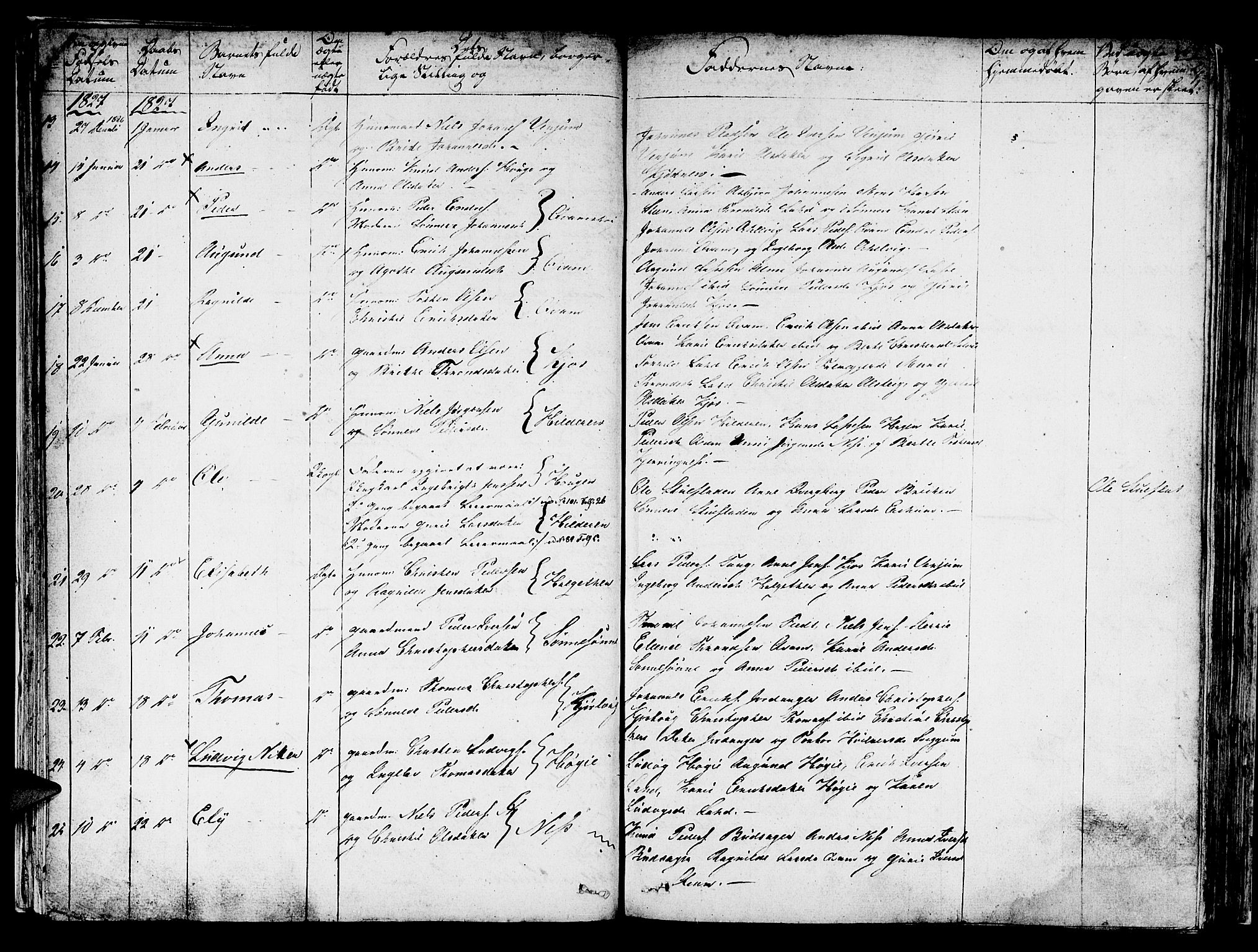 Hafslo sokneprestembete, AV/SAB-A-80301/H/Haa/Haaa/L0004: Parish register (official) no. A 4, 1821-1834, p. 29