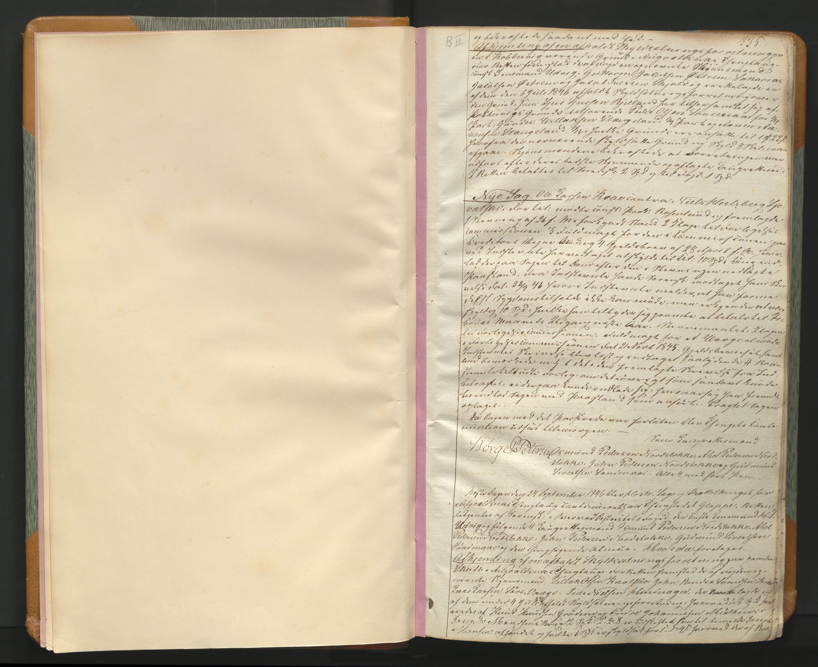Karmsund sorenskriveri, SAST/A-100311/01/I/IA/IAB/L0004b: TINGBOK, 1841-1852, p. 335a