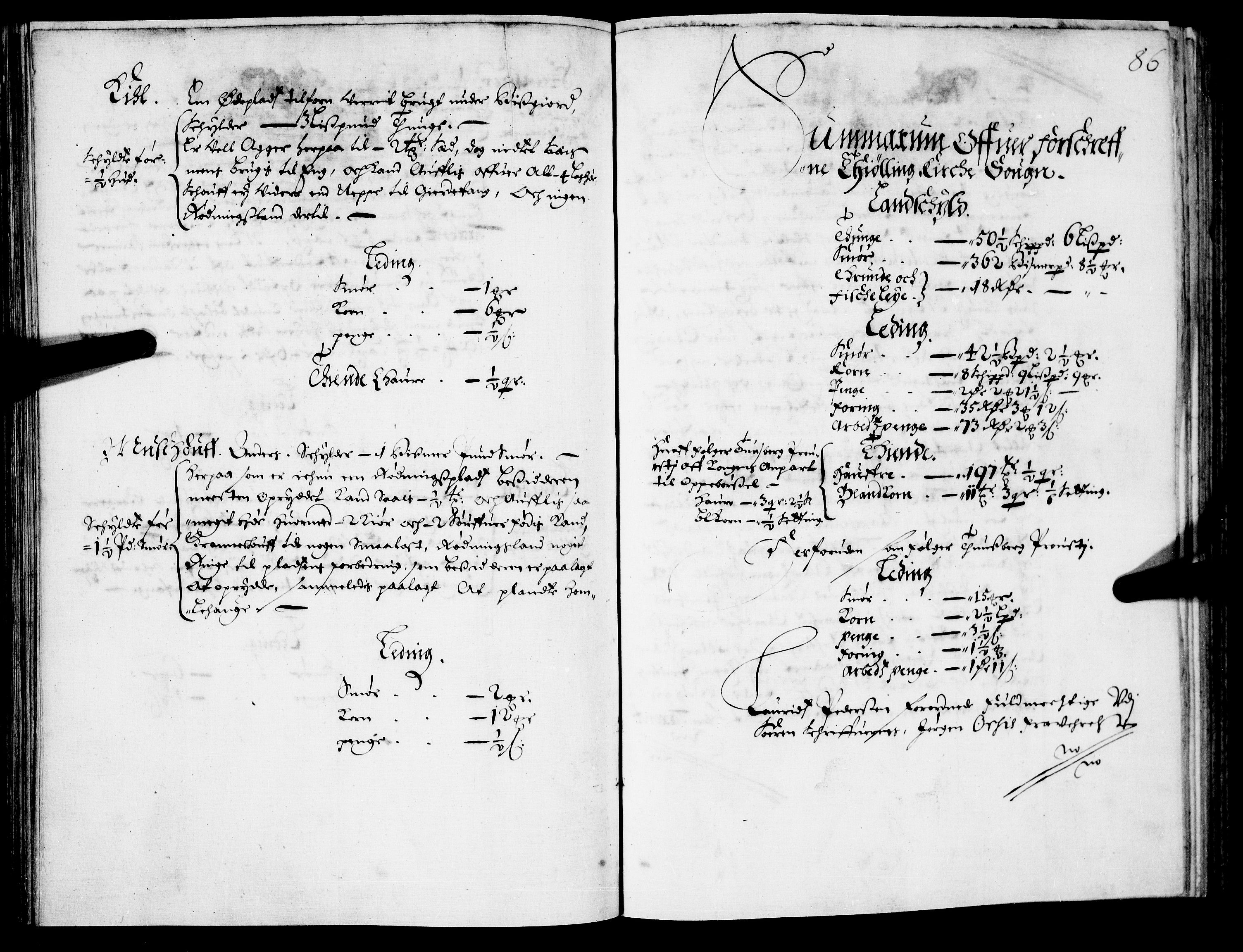 Rentekammeret inntil 1814, Realistisk ordnet avdeling, AV/RA-EA-4070/N/Nb/Nba/L0021: Brunla len, 1667, p. 85b-86a