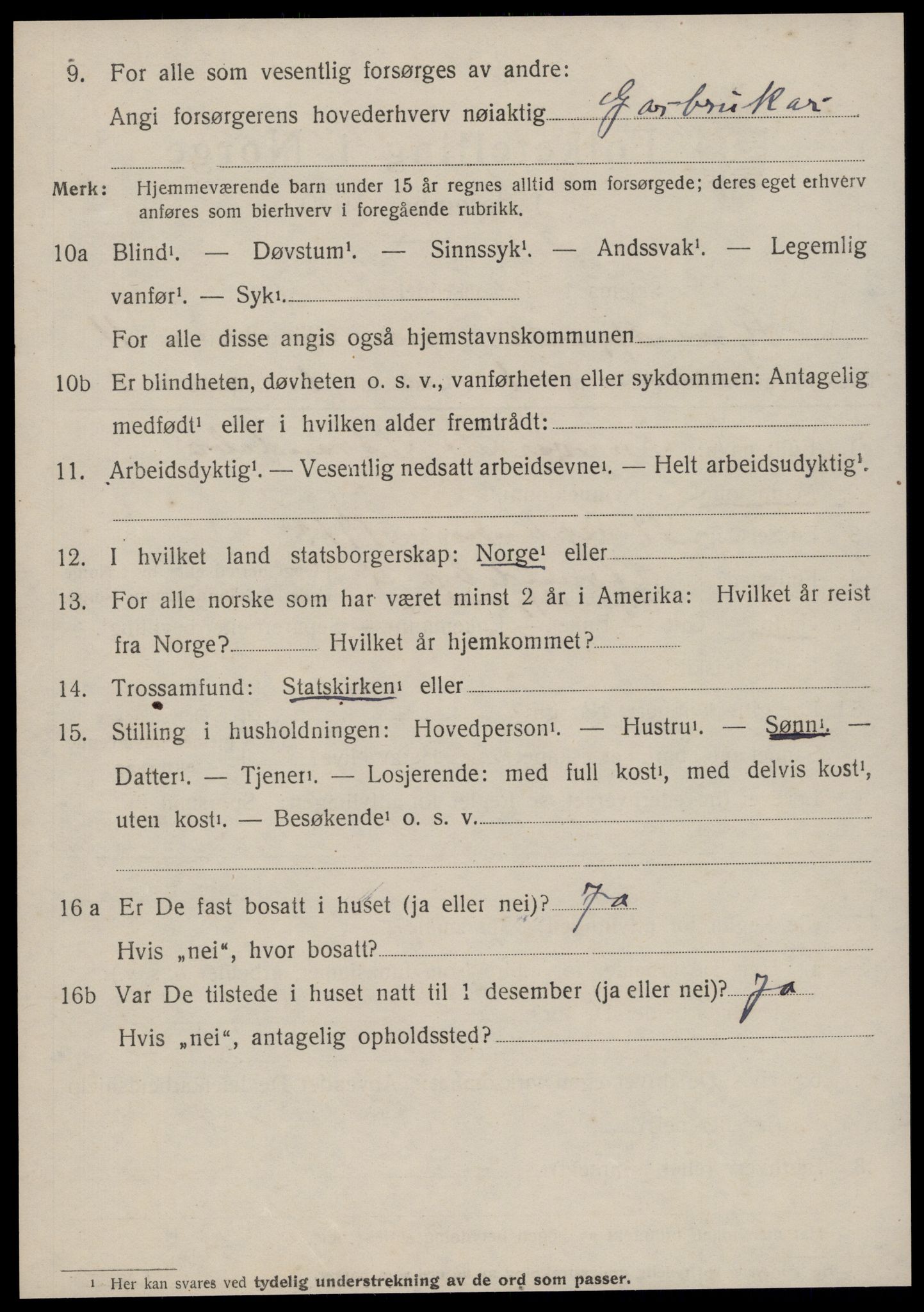 SAT, 1920 census for Hjørundfjord, 1920, p. 4162