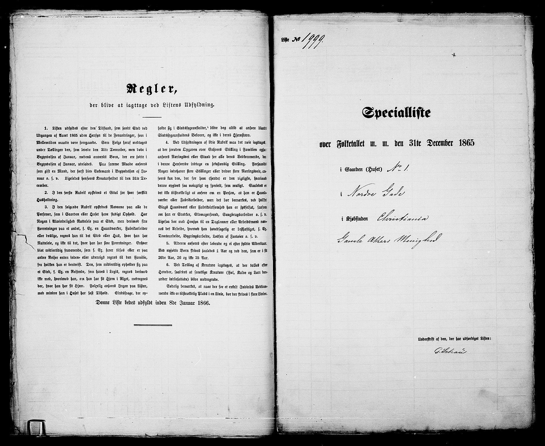 RA, 1865 census for Kristiania, 1865, p. 4464