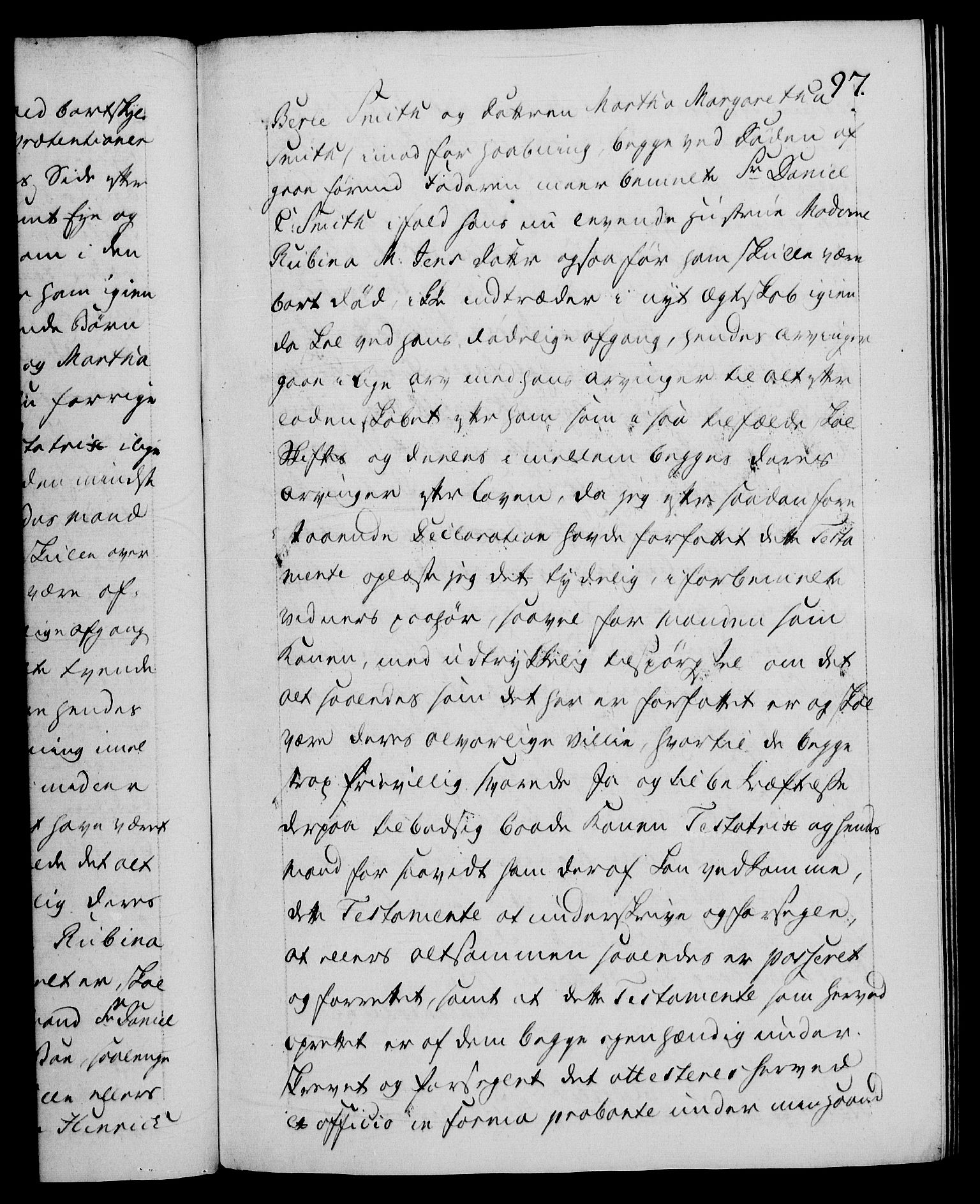 Danske Kanselli 1572-1799, RA/EA-3023/F/Fc/Fca/Fcaa/L0051: Norske registre, 1786-1787, p. 97a