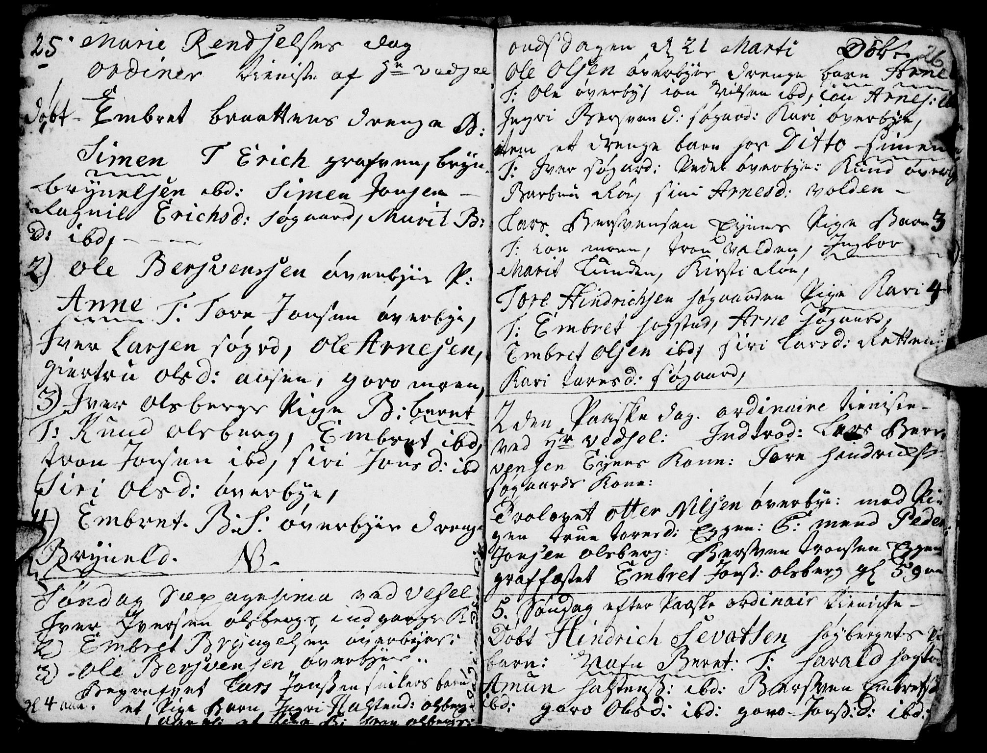 Tynset prestekontor, AV/SAH-PREST-058/H/Ha/Haa/L0005: Parish register (official) no. 5, 1761-1776, p. 25-26