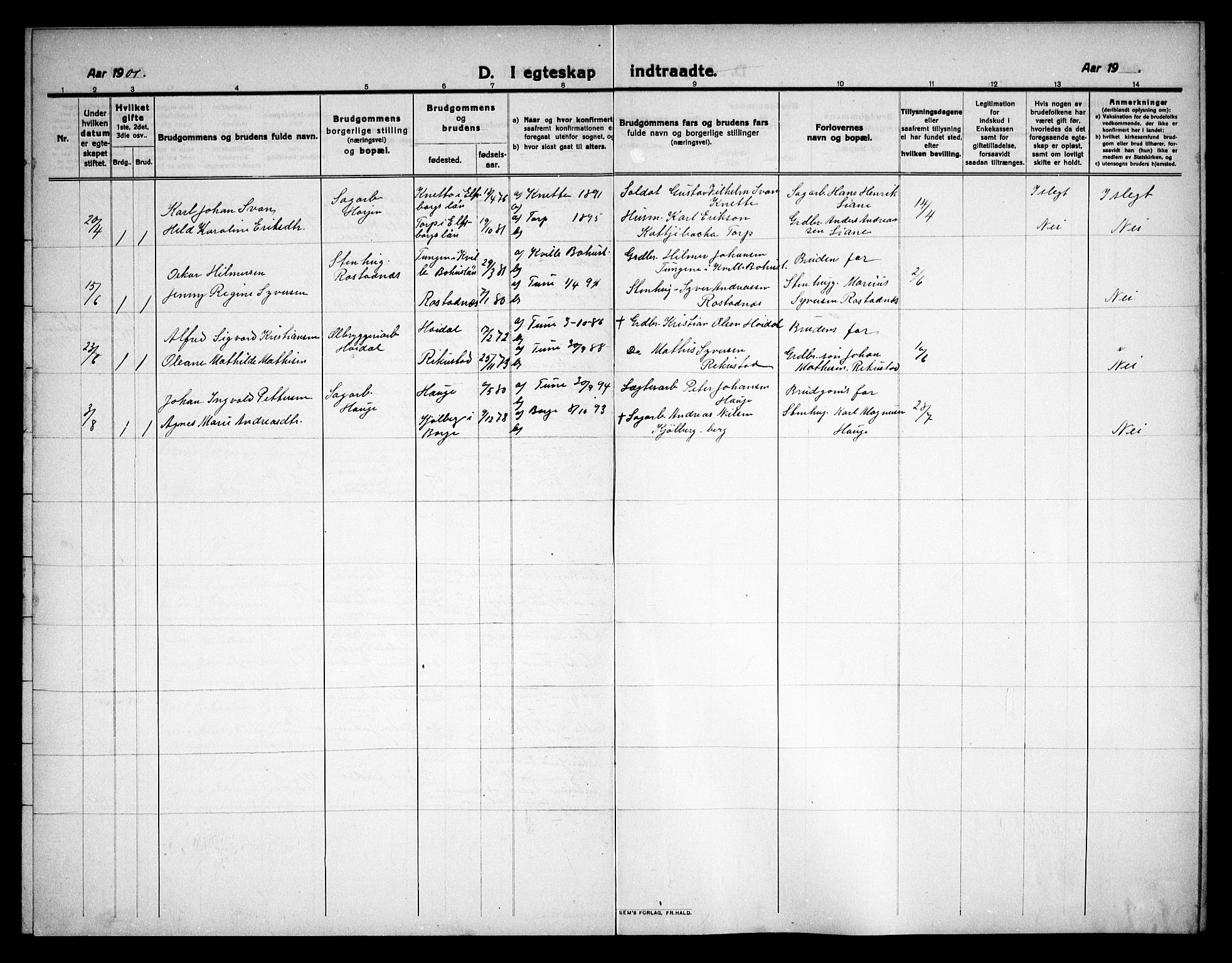 Tune prestekontor Kirkebøker, AV/SAO-A-2007/G/Gd/L0001: Parish register (copy) no. IV 1, 1884-1901
