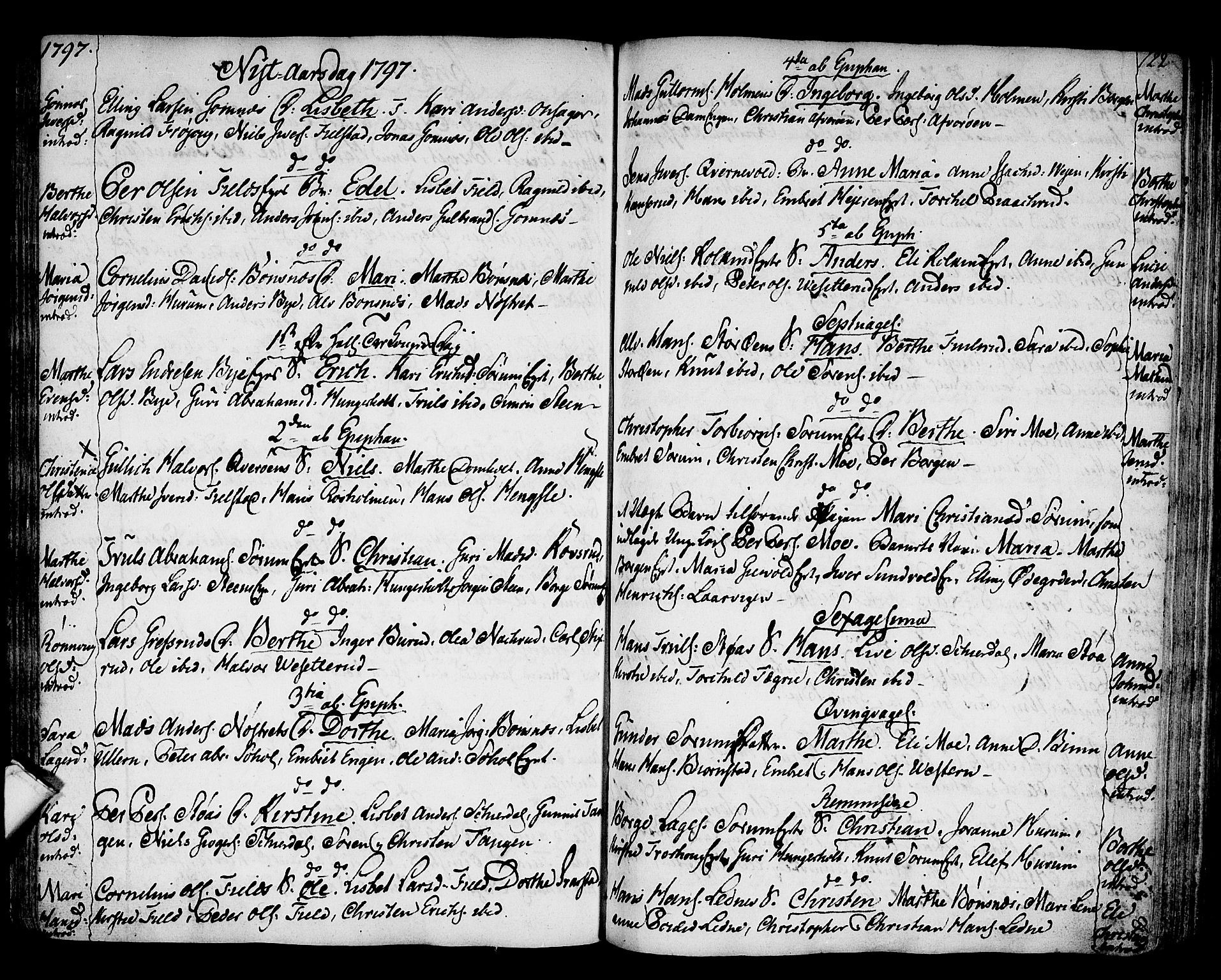 Hole kirkebøker, SAKO/A-228/F/Fa/L0002: Parish register (official) no. I 2, 1766-1814, p. 122