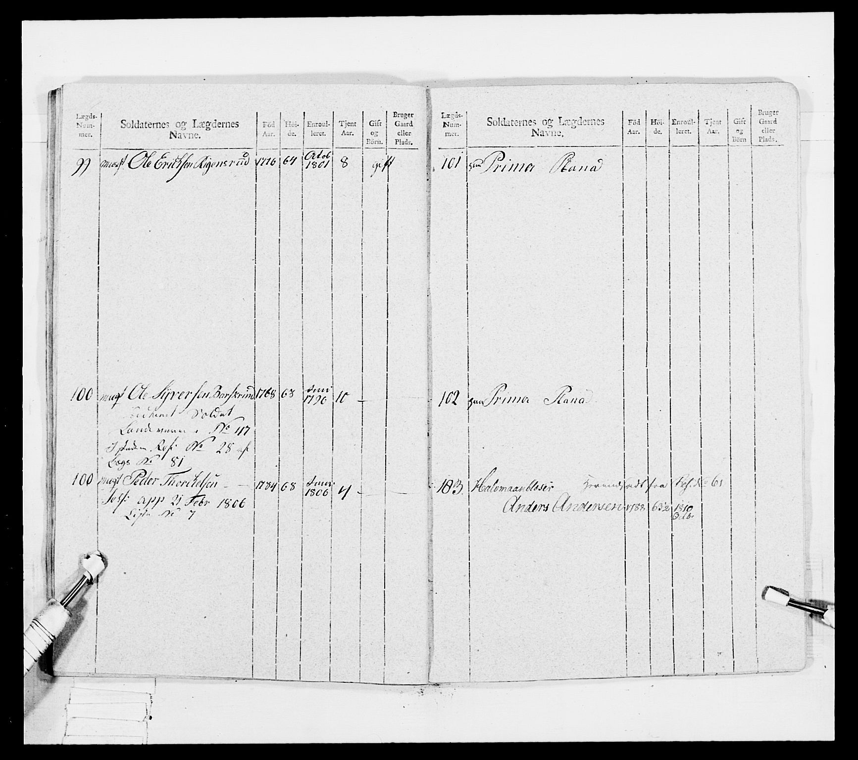 Generalitets- og kommissariatskollegiet, Det kongelige norske kommissariatskollegium, AV/RA-EA-5420/E/Eh/L0042: 1. Akershusiske nasjonale infanteriregiment, 1810, p. 77