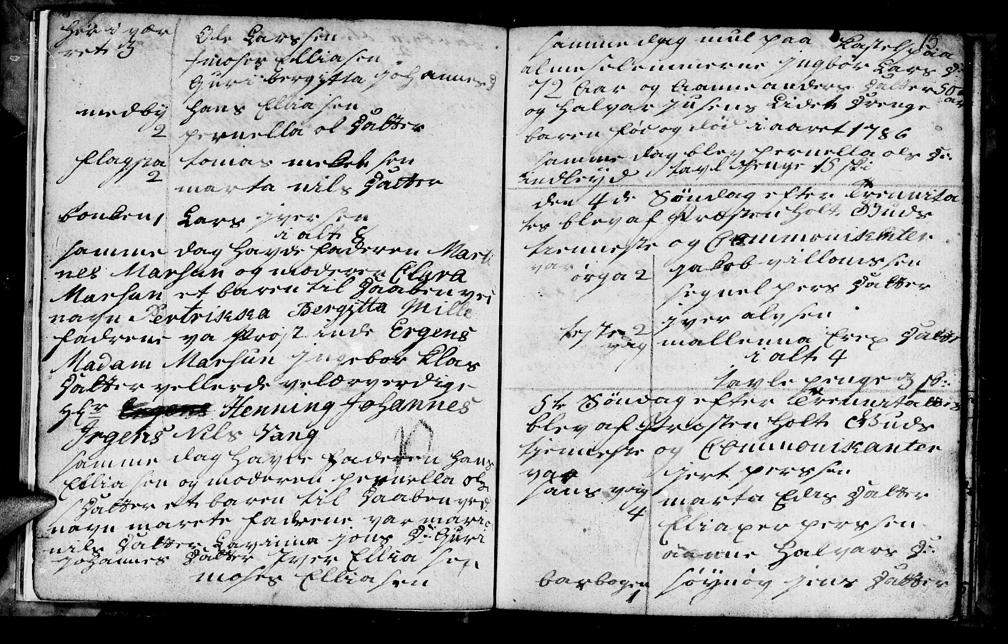 Berg sokneprestkontor, AV/SATØ-S-1318/G/Ga/Gab/L0010klokker: Parish register (copy) no. 10, 1783-1811, p. 13