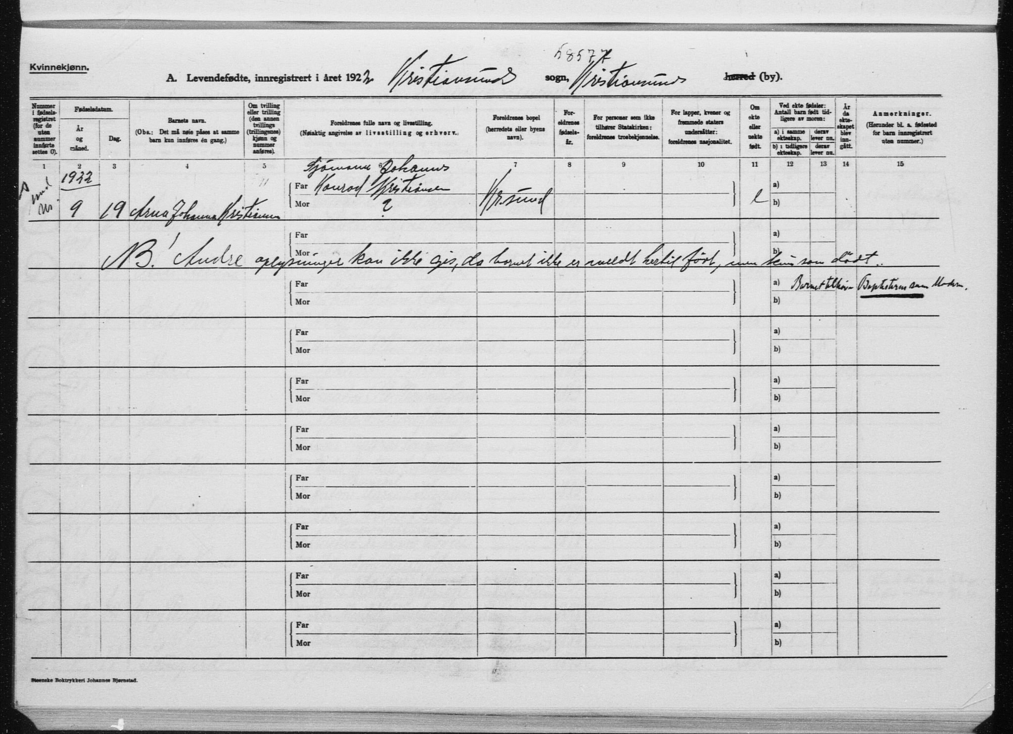 Ministerialprotokoller, klokkerbøker og fødselsregistre - Møre og Romsdal, SAT/A-1454/572/L0864: Parish register (official) no. 572D08, 1921-1935