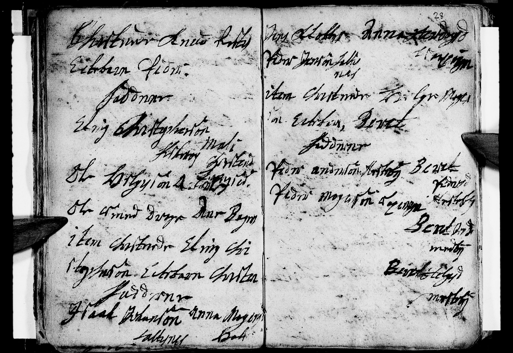 Ministerialprotokoller, klokkerbøker og fødselsregistre - Nordland, AV/SAT-A-1459/847/L0661: Parish register (official) no. 847A01, 1708-1717, p. 28