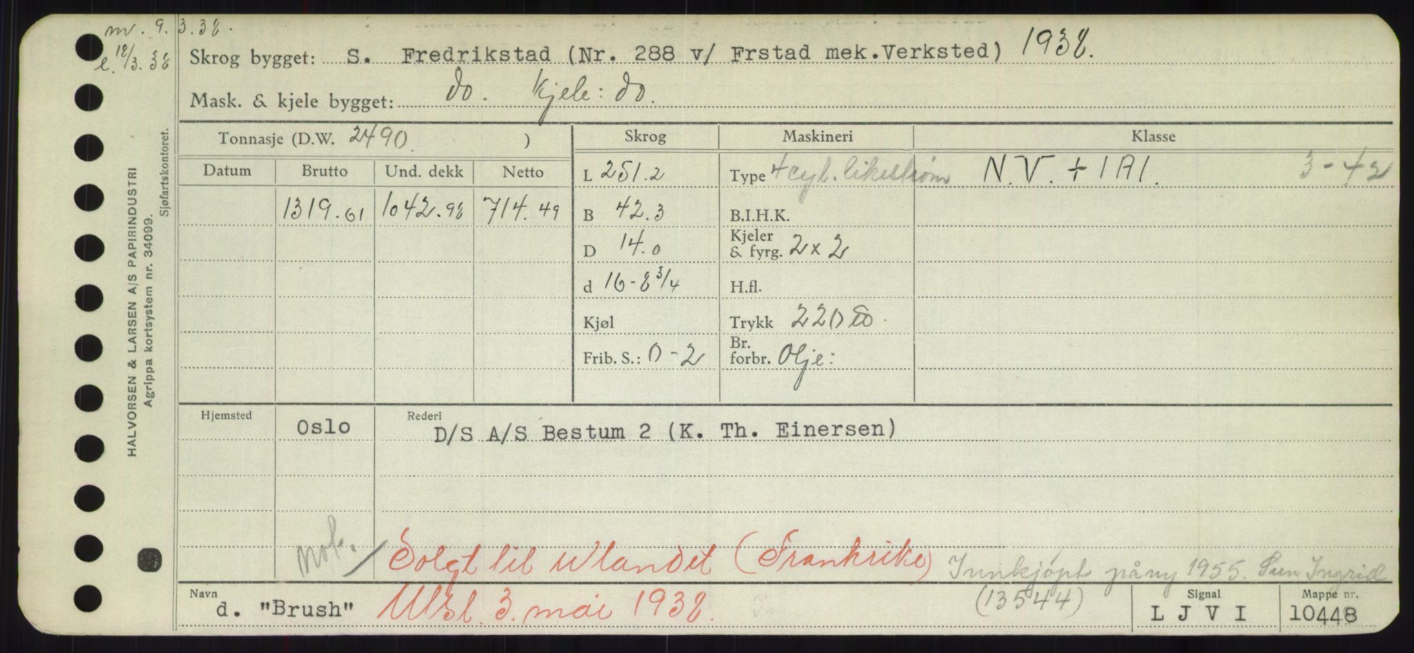 Sjøfartsdirektoratet med forløpere, Skipsmålingen, AV/RA-S-1627/H/Hd/L0005: Fartøy, Br-Byg, p. 439