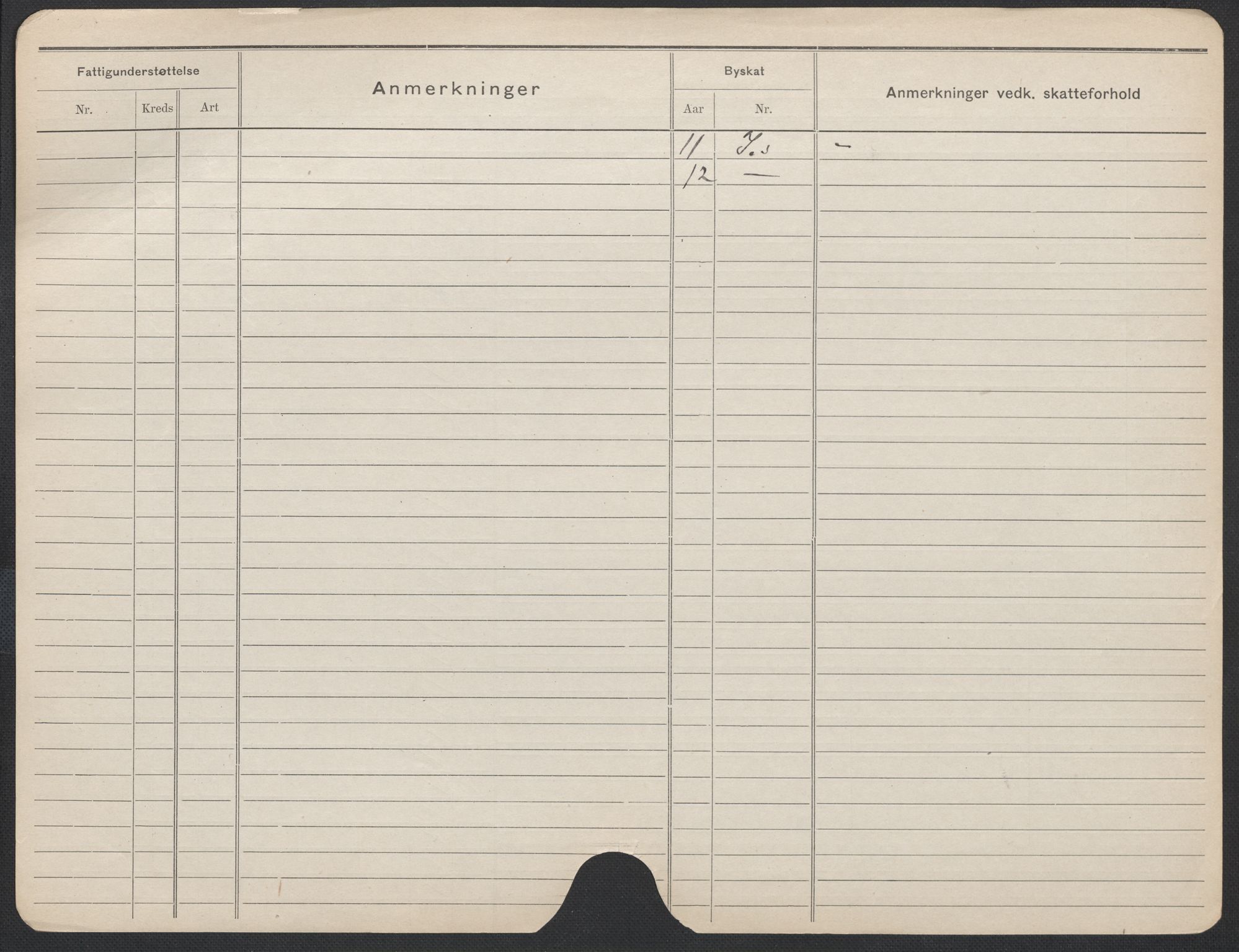 Oslo folkeregister, Registerkort, SAO/A-11715/F/Fa/Fac/L0014: Kvinner, 1906-1914, p. 549b