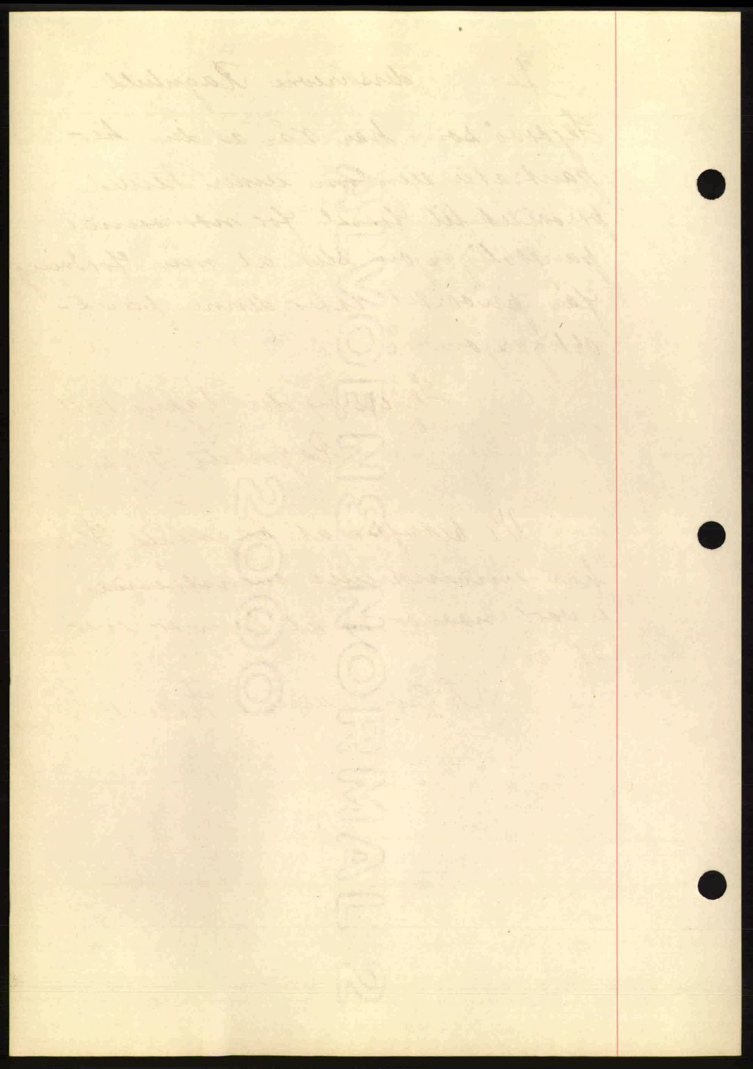Fosen sorenskriveri, AV/SAT-A-1107/1/2/2C: Mortgage book no. 84-85, 1941-1942, Diary no: : 444/1941