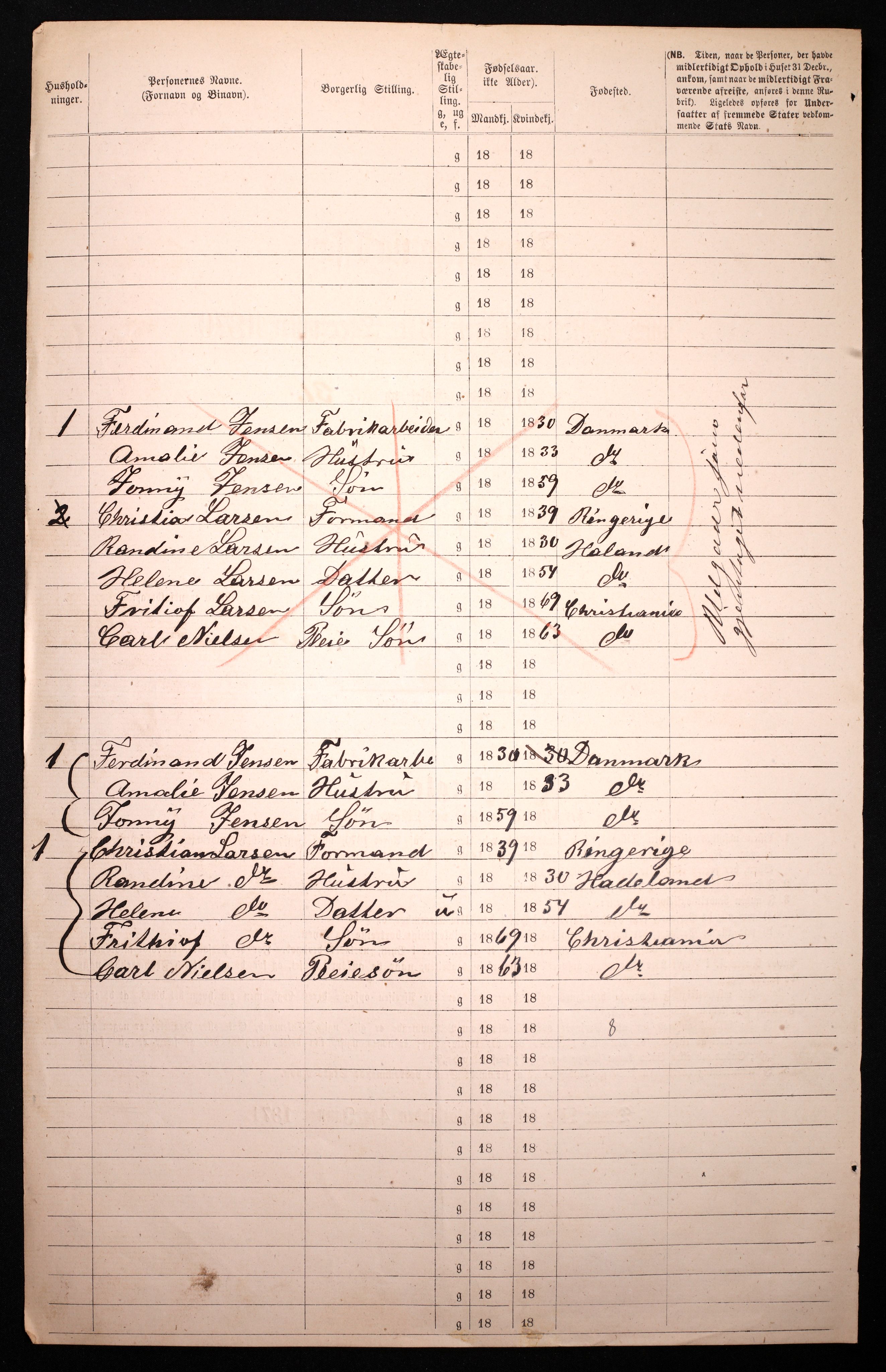 RA, 1870 census for 0301 Kristiania, 1870, p. 407