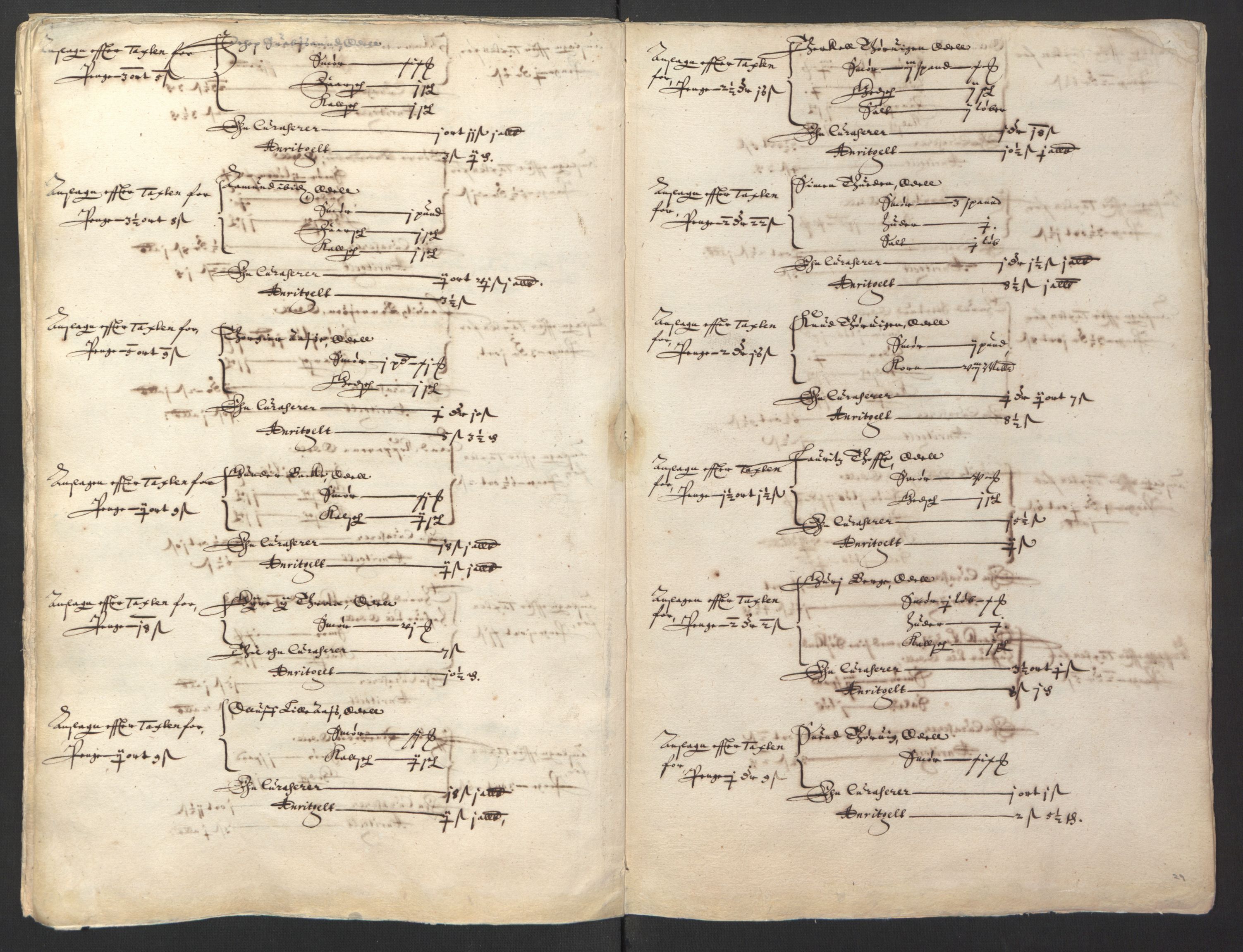 Stattholderembetet 1572-1771, AV/RA-EA-2870/Ek/L0012/0001: Jordebøker til utlikning av rosstjeneste 1624-1626: / Odelsjordebøker for Bergenhus len, 1626, p. 134