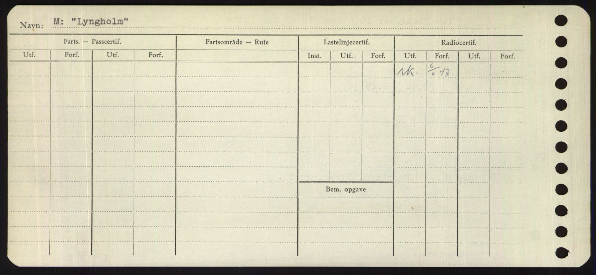 Sjøfartsdirektoratet med forløpere, Skipsmålingen, RA/S-1627/H/Hd/L0023: Fartøy, Lia-Løv, p. 466