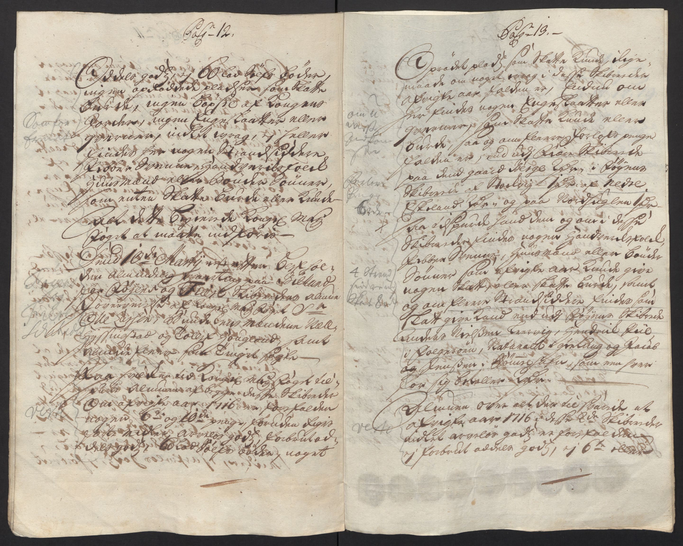 Rentekammeret inntil 1814, Reviderte regnskaper, Fogderegnskap, AV/RA-EA-4092/R48/L2992: Fogderegnskap Sunnhordland og Hardanger, 1716, p. 57