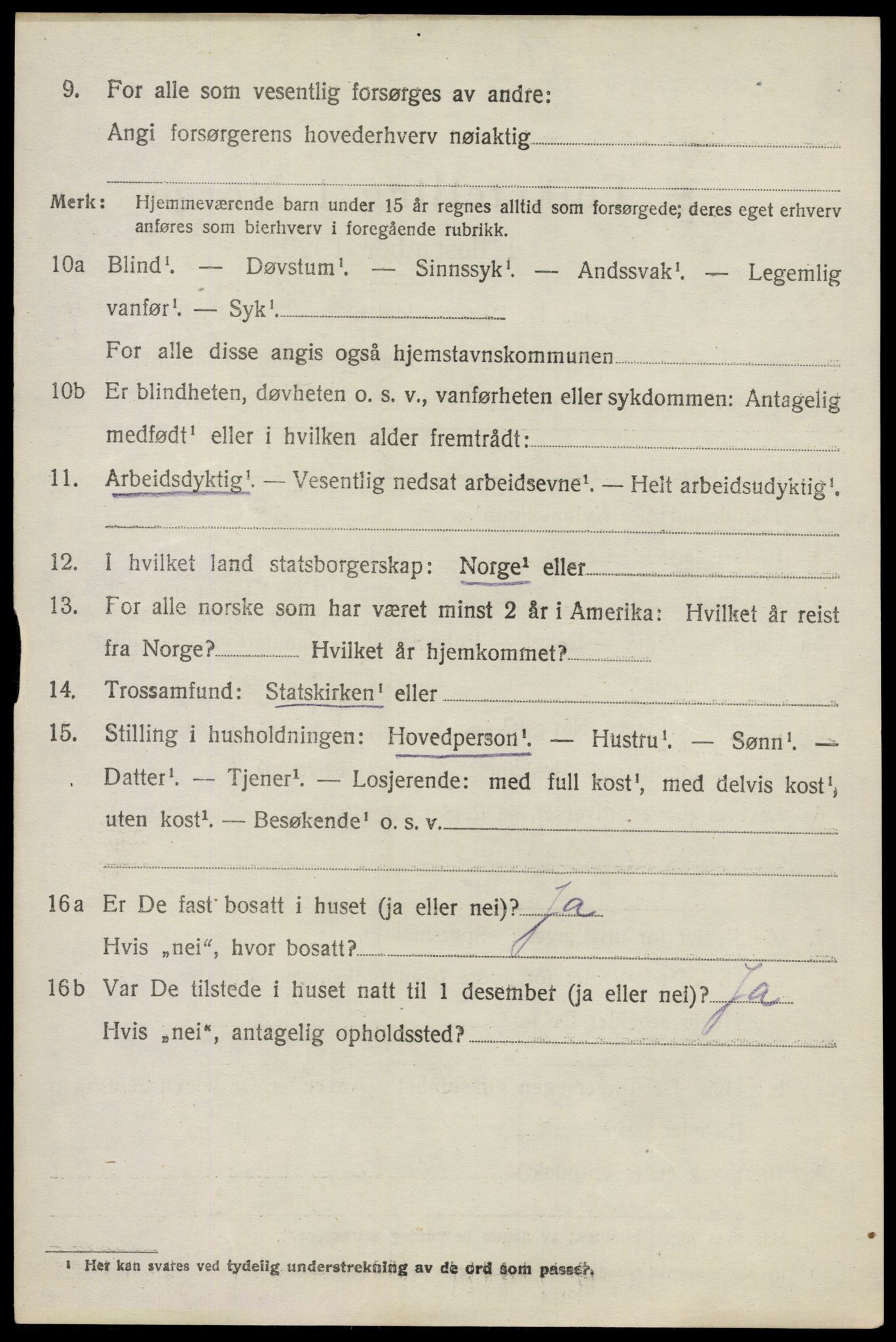 SAO, 1920 census for Bærum, 1920, p. 30383