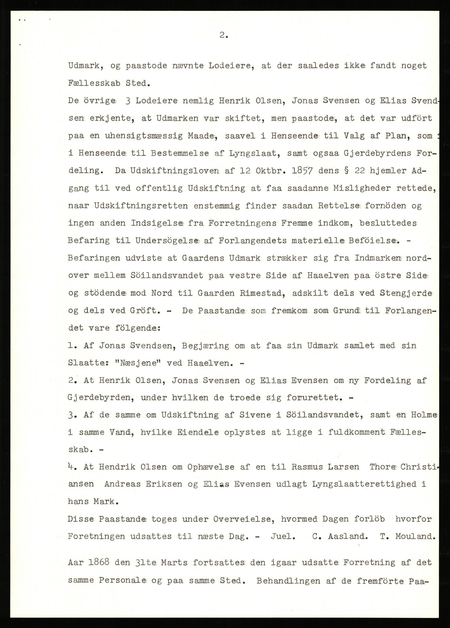 Statsarkivet i Stavanger, AV/SAST-A-101971/03/Y/Yj/L0084: Avskrifter sortert etter gårdsnavn: Søiland - Sørhaug, 1750-1930, p. 27