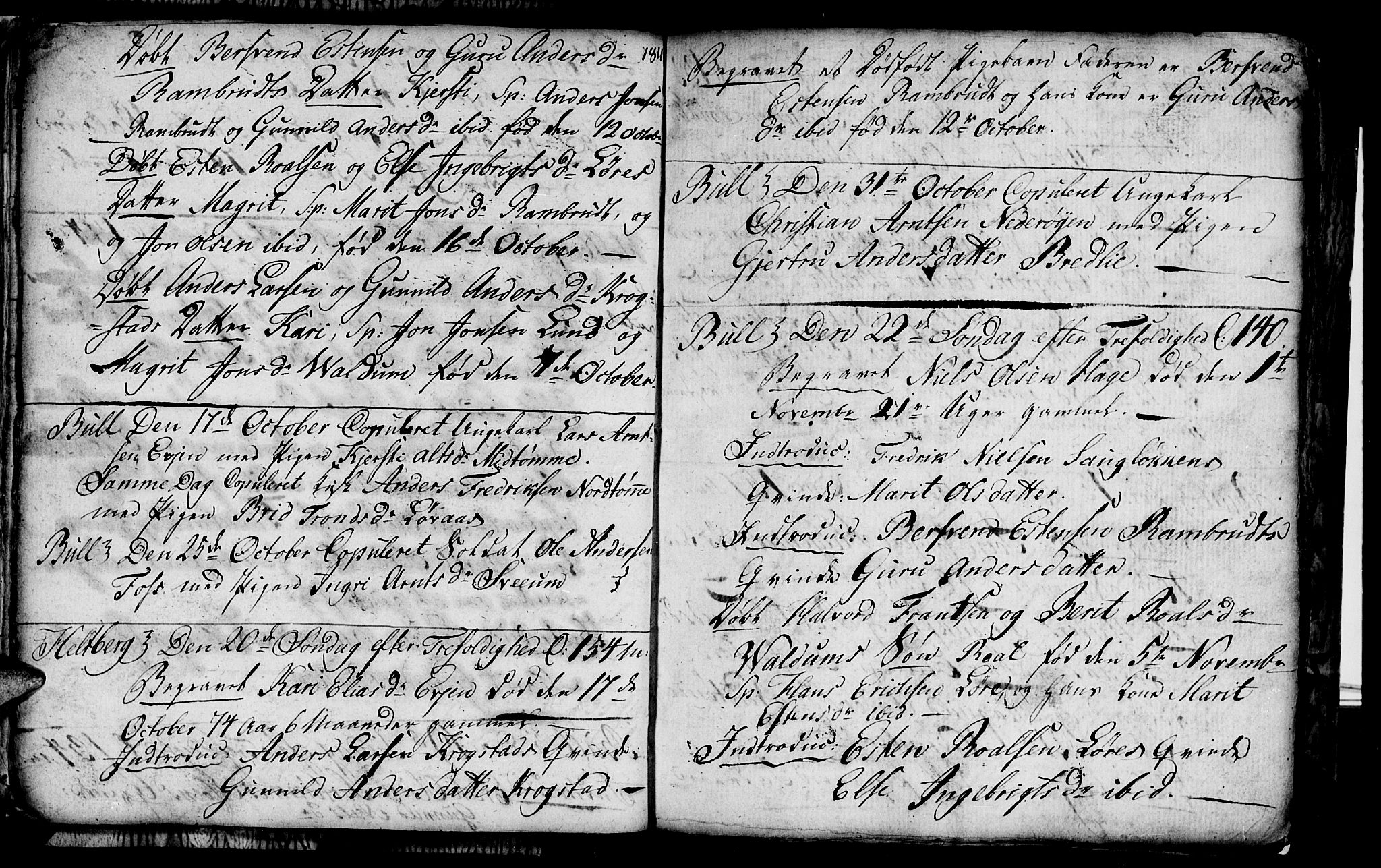 Ministerialprotokoller, klokkerbøker og fødselsregistre - Sør-Trøndelag, AV/SAT-A-1456/692/L1107: Parish register (copy) no. 692C02, 1809-1824