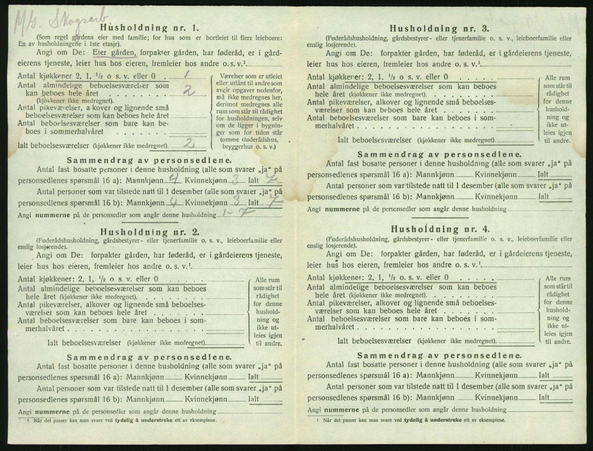 SAKO, 1920 census for Brunlanes, 1920, p. 902