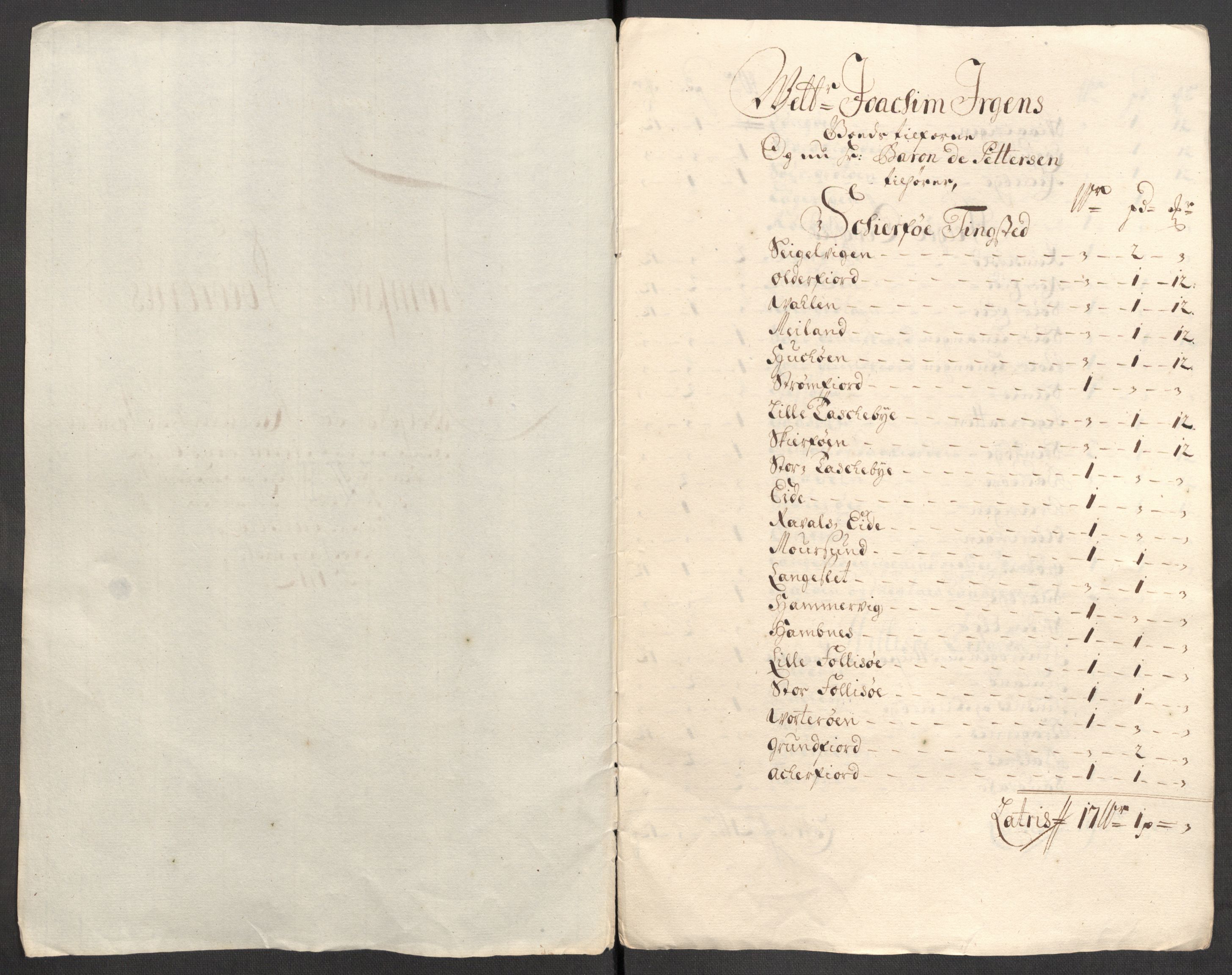 Rentekammeret inntil 1814, Reviderte regnskaper, Fogderegnskap, RA/EA-4092/R68/L4758: Fogderegnskap Senja og Troms, 1711-1712, p. 335