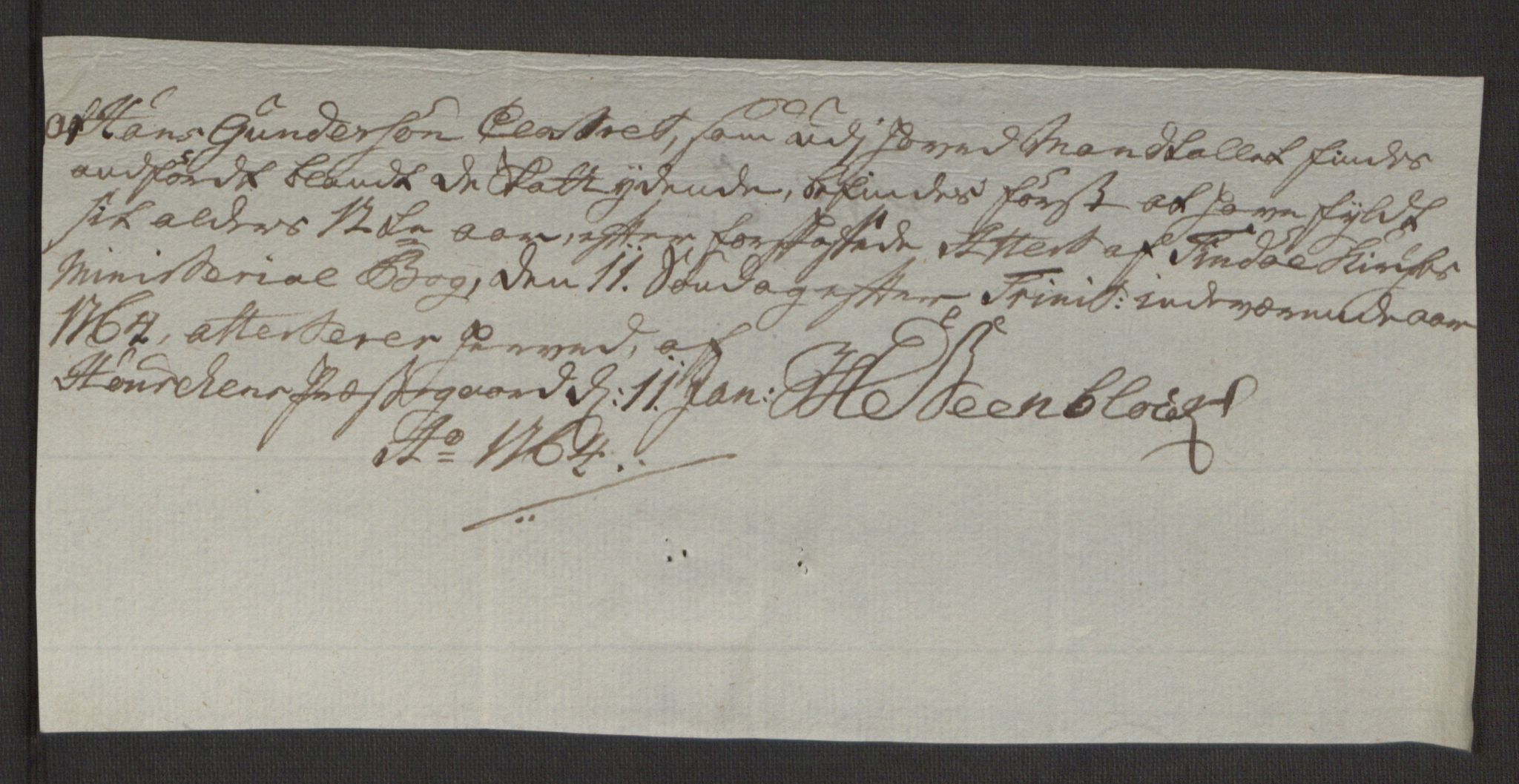 Rentekammeret inntil 1814, Reviderte regnskaper, Hovedkasseregnskaper, AV/RA-EA-4065/Rf/L0072b: Ekstraskatteregnskap, 1762, p. 373