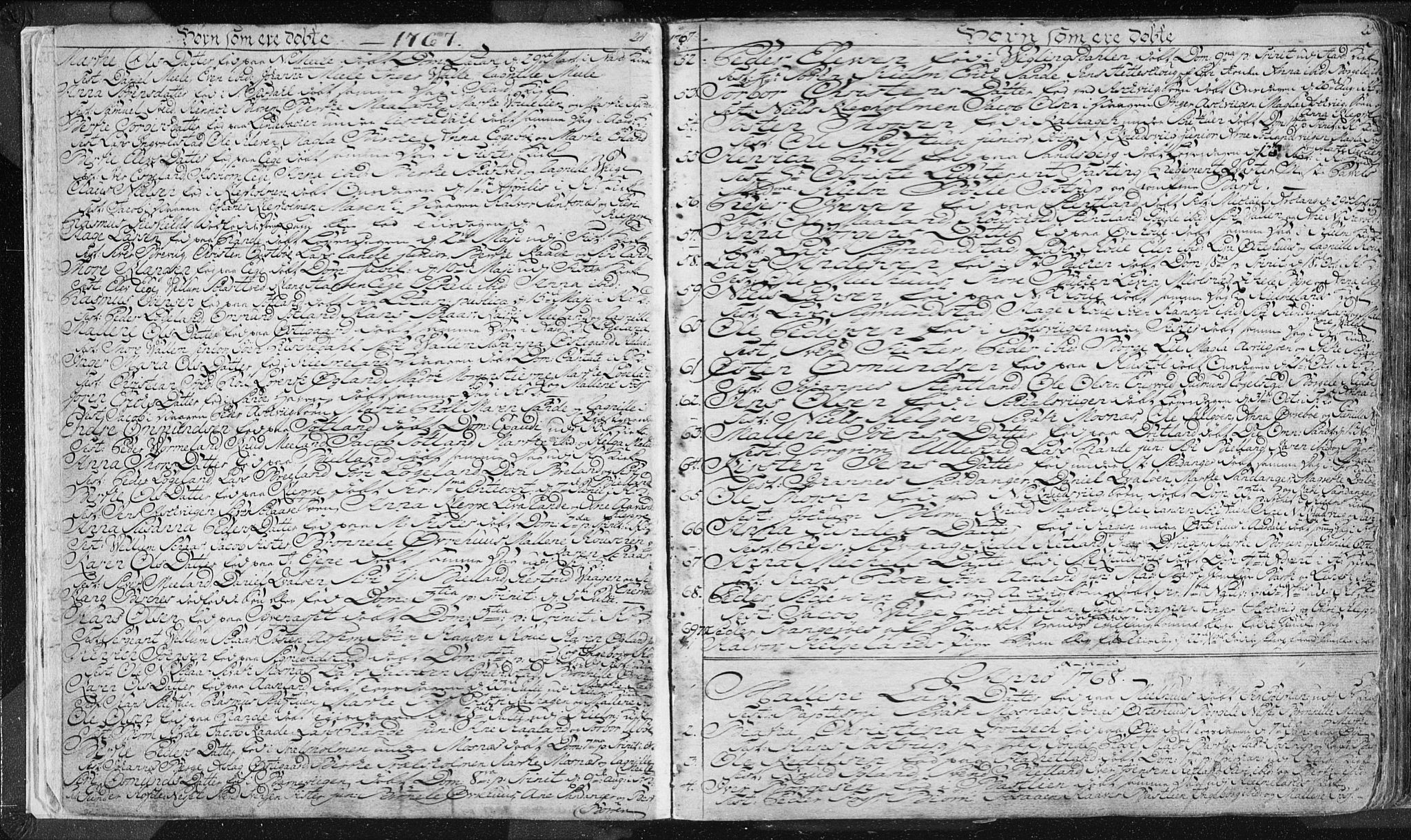 Hjelmeland sokneprestkontor, SAST/A-101843/01/IV/L0001: Parish register (official) no. A 1, 1760-1799, p. 24-25